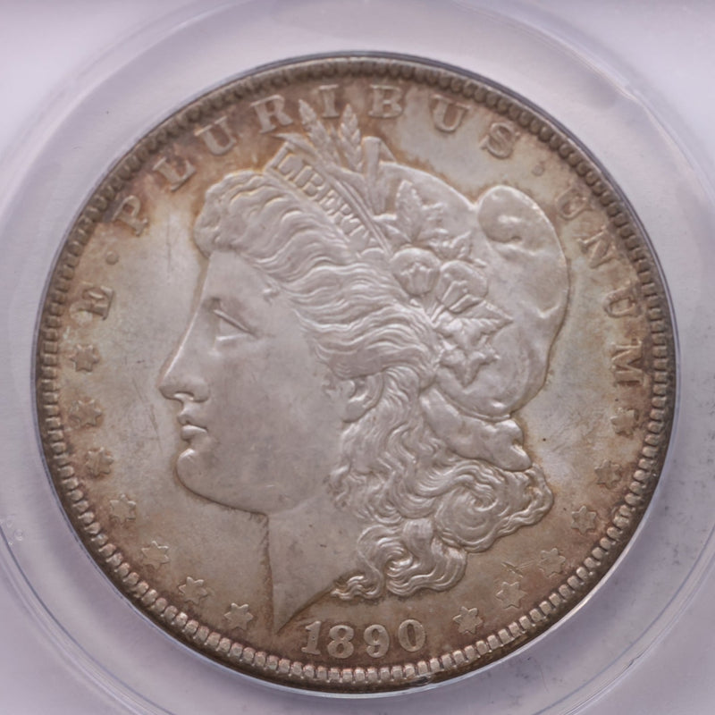 1890 Morgan Silver Dollar., ANACS MS62., Affordable Collectible Coin Store Sale