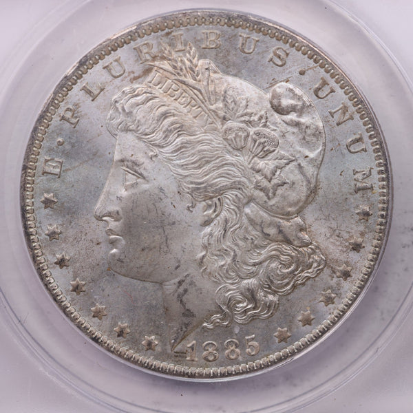 1885-O Morgan Silver Dollar., ANACS MS64., Affordable Collectible Coin Store Sale #18238