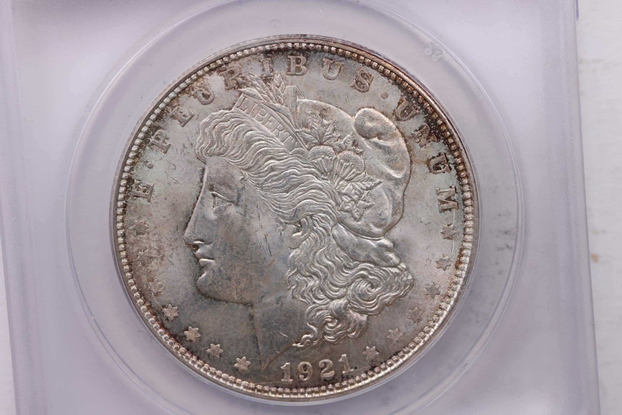 1921-D Morgan Silver Dollar., ANACS MS63., Affordable Coin Store Sale #18244