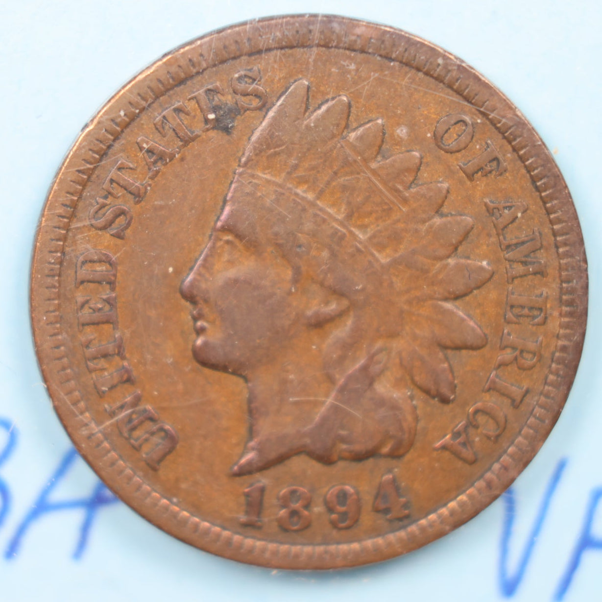 1894 Indian Head Cent, Very Fine Circulated, Affordable Coin, Store #CT1241