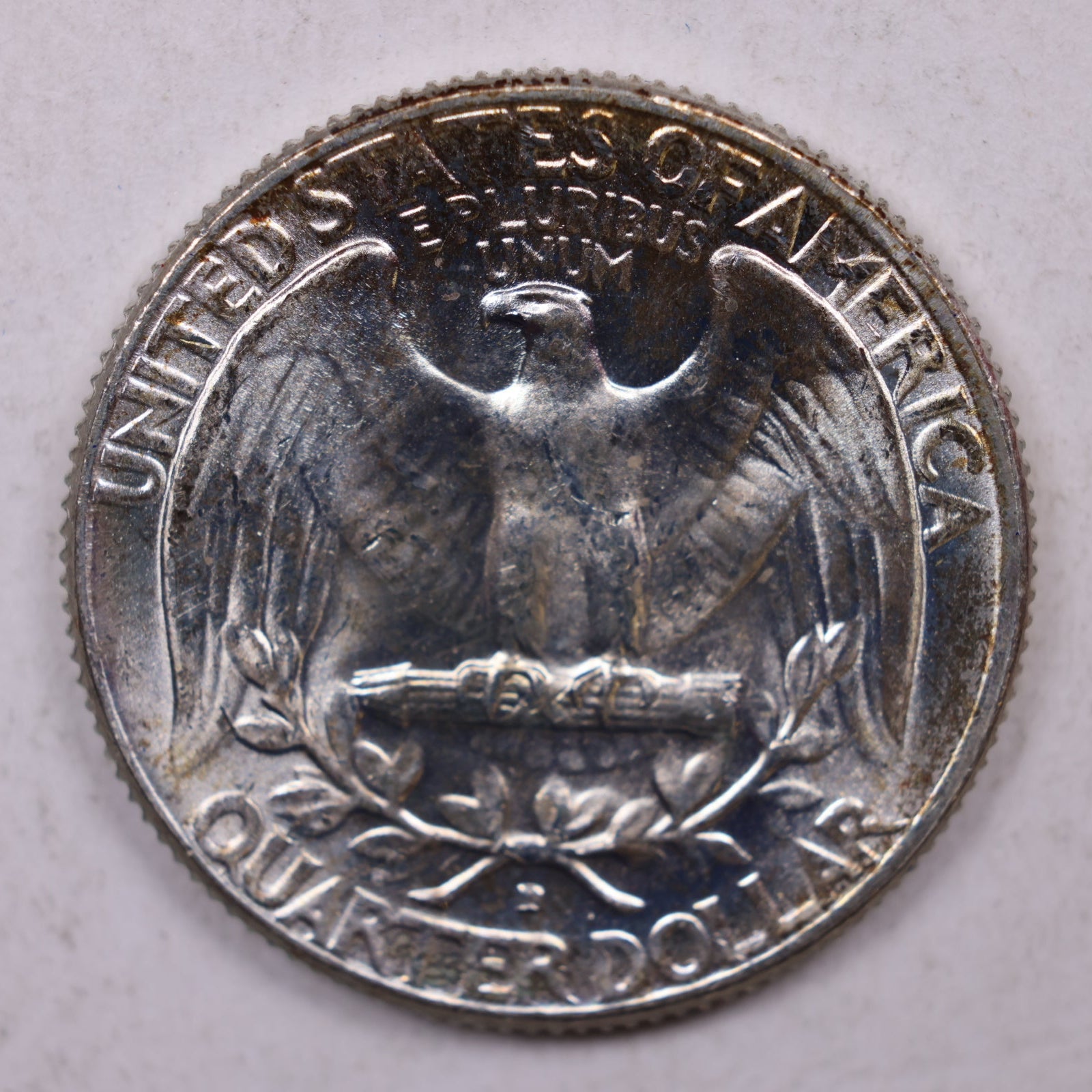 1964-D Silver Washington Quarter., Mint State Uncirculated Coin., Store #QR1415