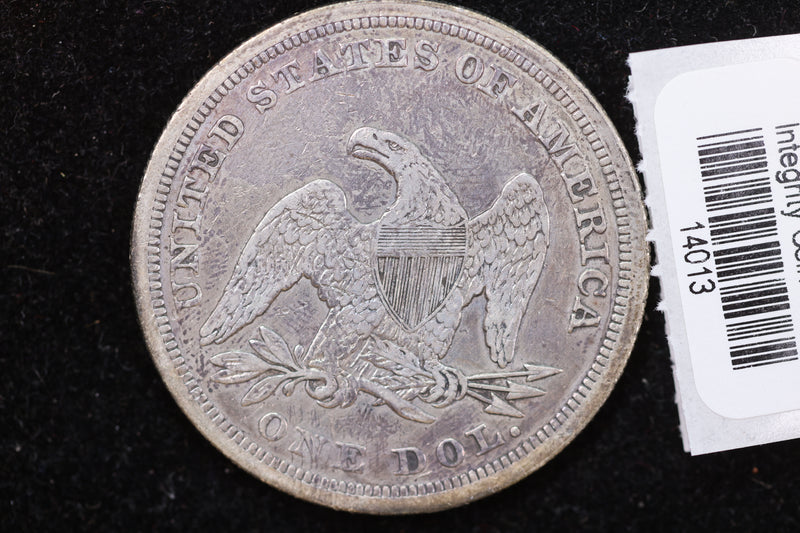 1849 Seated Liberty Silver Dollar, Affordable Early Date Dollar, Store