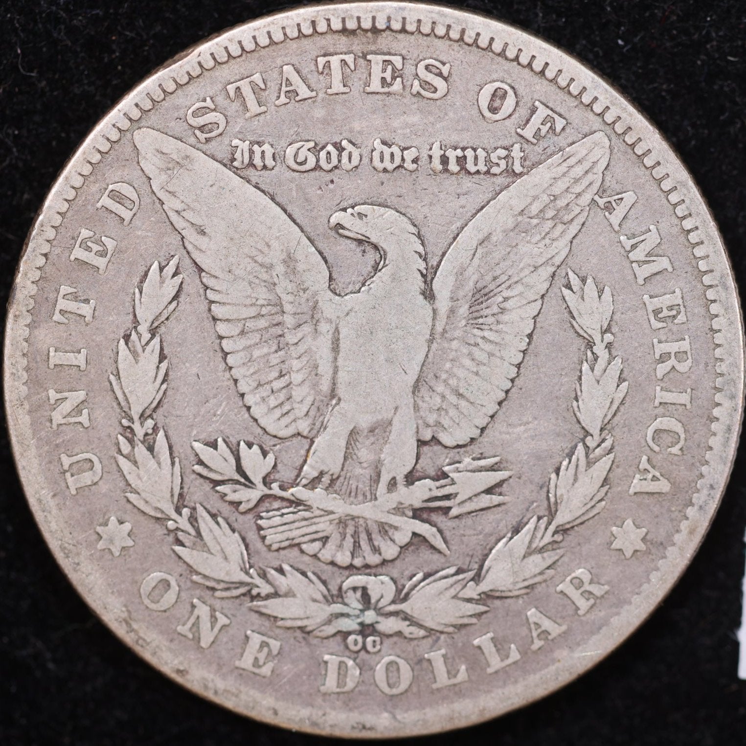 1878-CC Morgan Silver Dollar, Very Fine+ Circulated Coin Store #DR0001