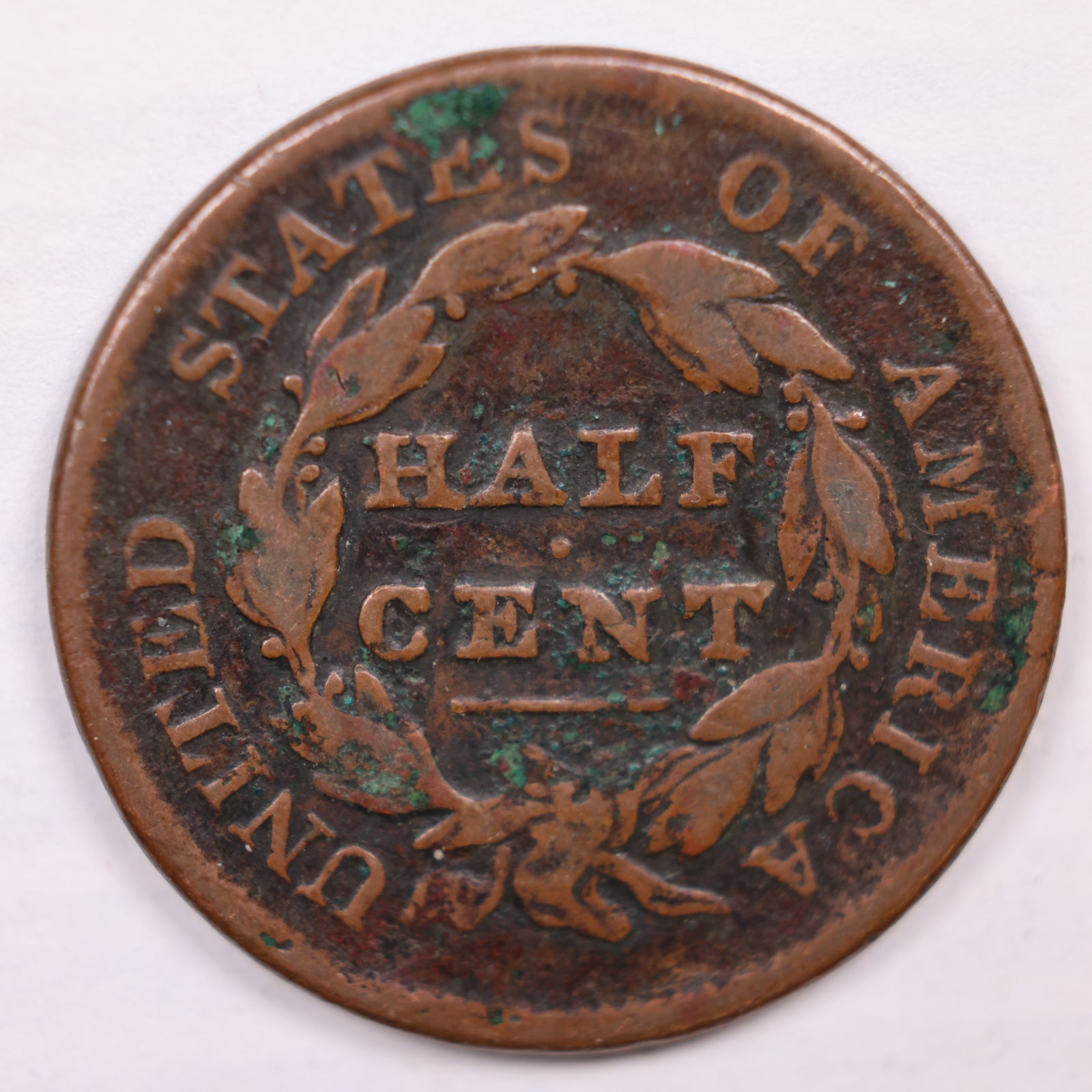 1829 Classic Head Half Cent, Very Good Circulated Coin, Store #HT0017