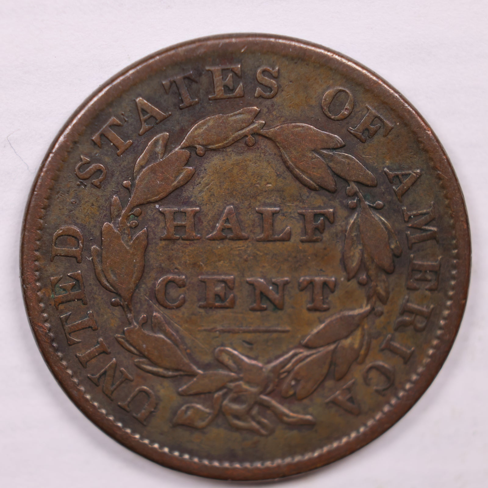 1835 Classic Head Half Cent, Very Good Circulated Coin, Store #HT0018