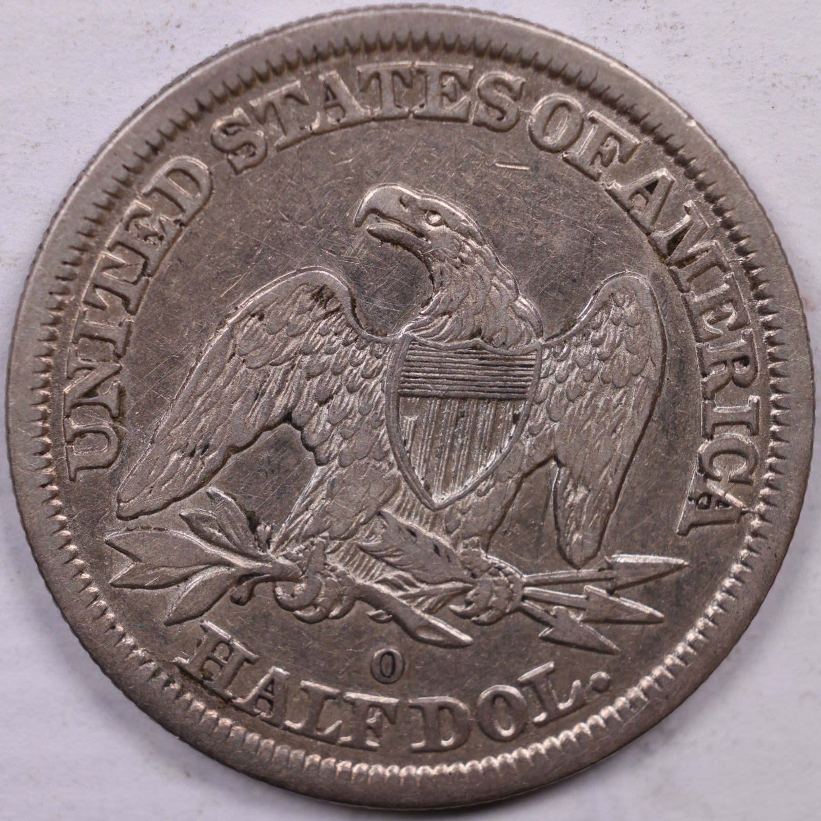 1845-O Liberty Seated Half Dollar, Extra Fine Circulated Coin, Store #HR1872