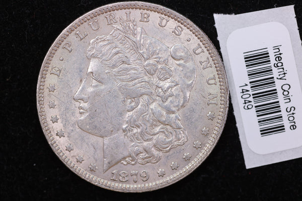 1879 Morgan Silver Dollar, Affordable Circulated Coin, Store #14049