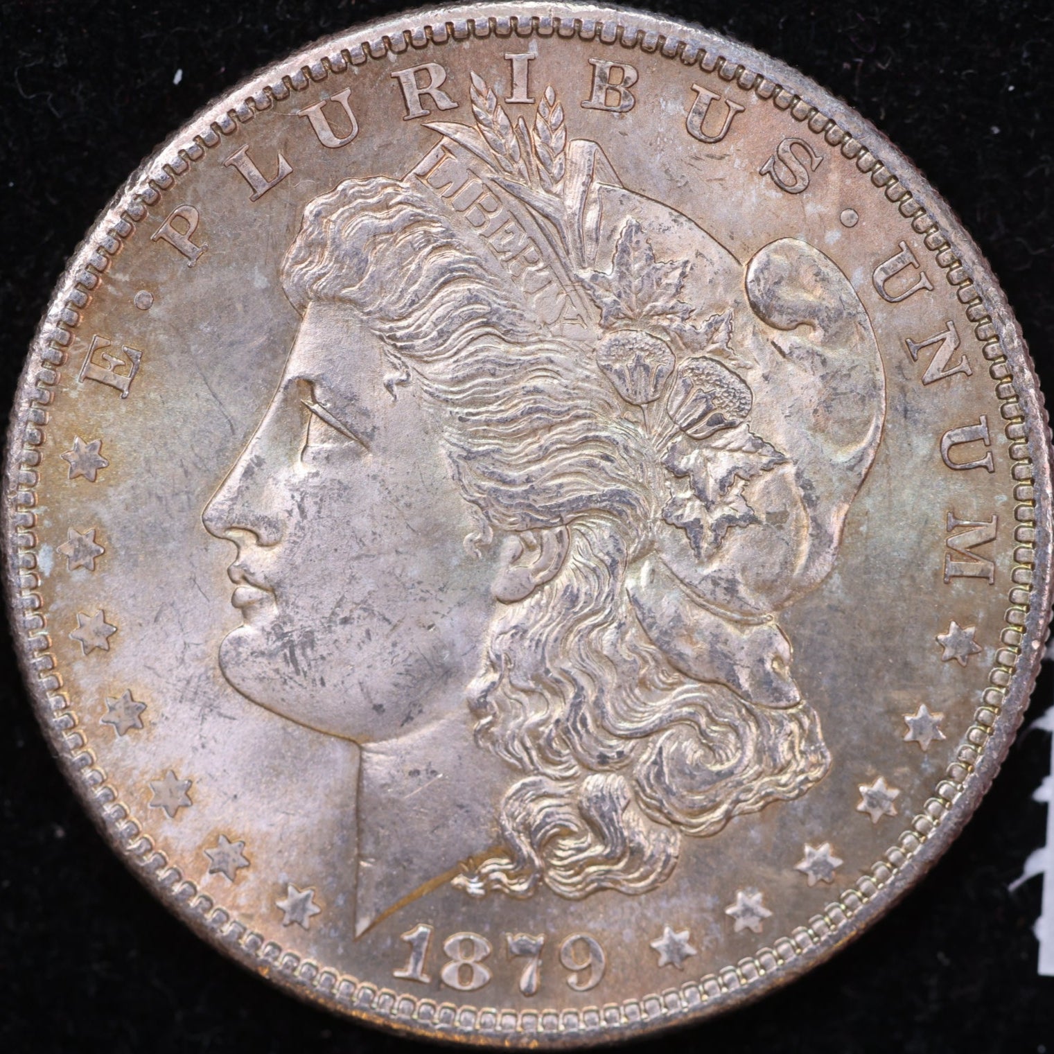 1879-S Morgan Silver Dollar, Gem Mint State Circulated Coin, Store #DR0145