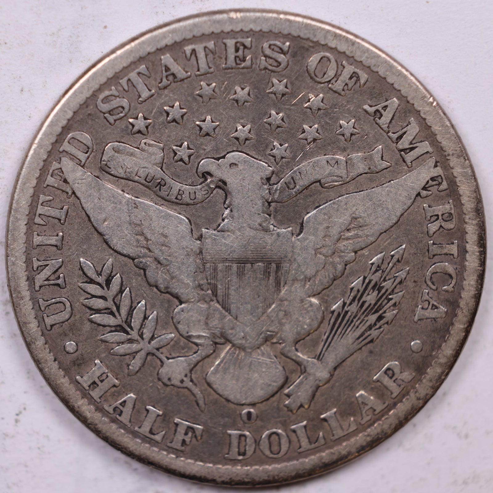 1897-O Barber Half Dollar, Very Good Circulated Coin, Store #HR1889