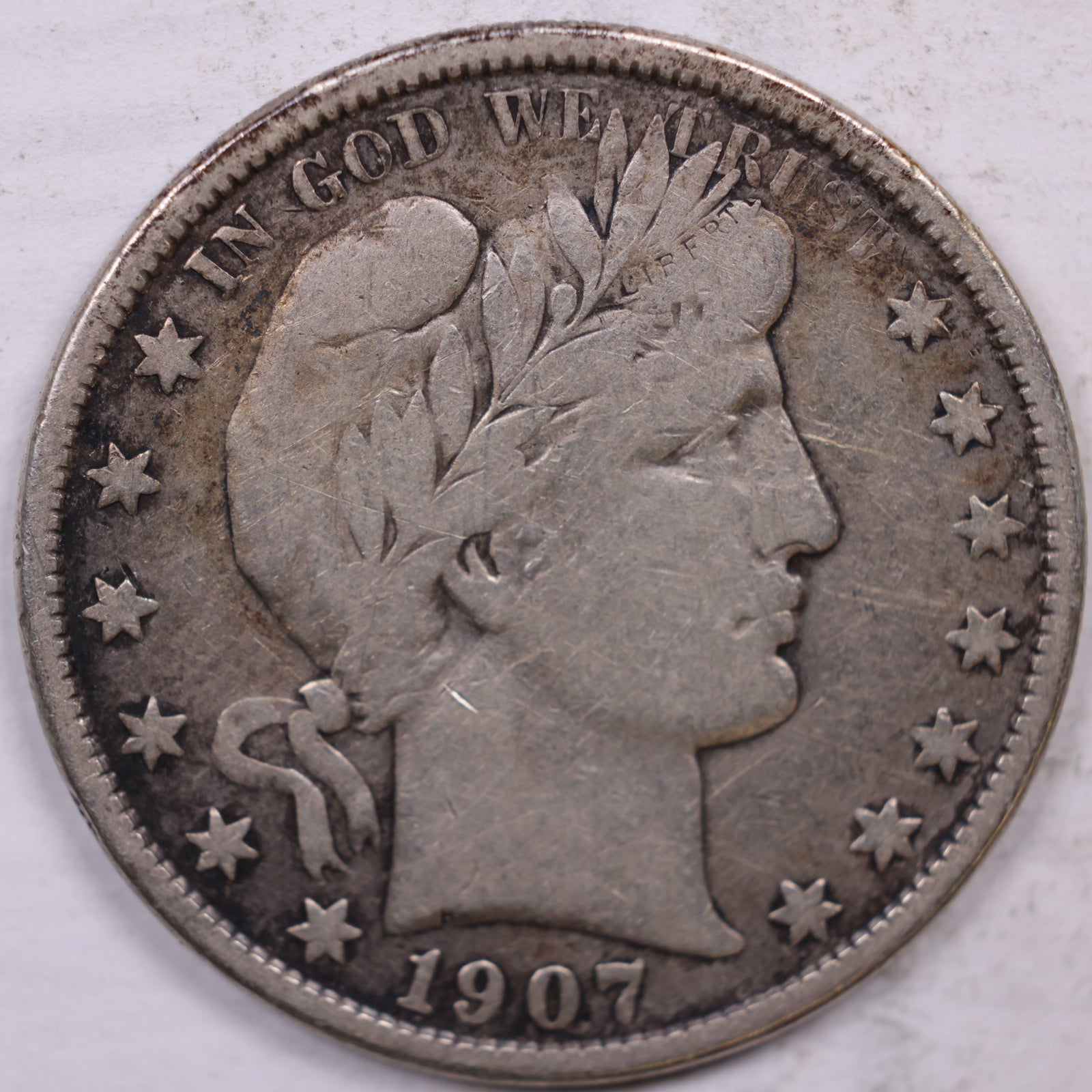 1907-O Barber Half Dollar, Very Fine Circulated Coin, Store #HR1899