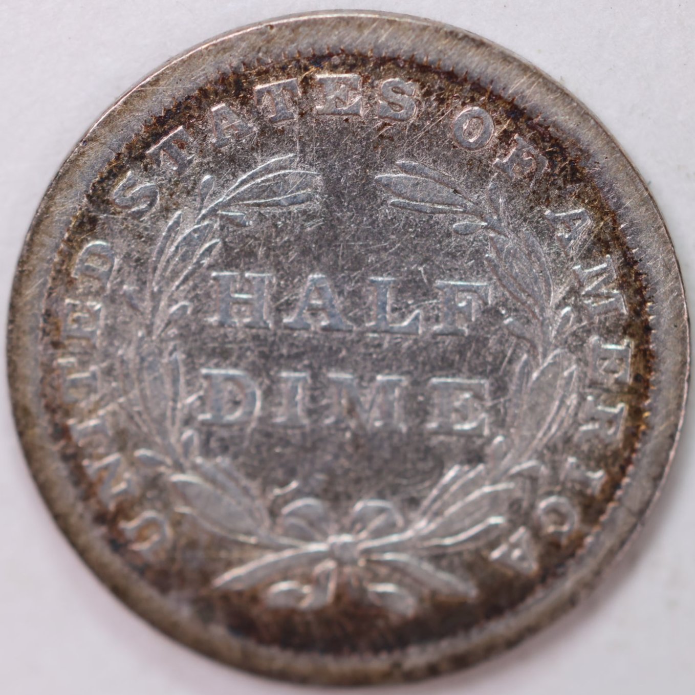 1840 Seated Half Dime, Very Fine+ Circulated Coin, Store #M840.01