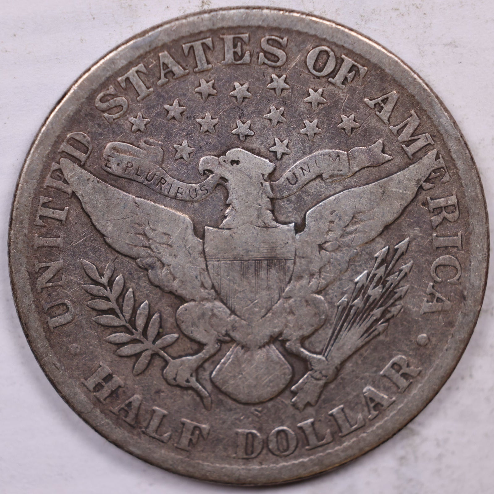 1910-S Barber Half Dollar, Good Circulated Coin, Store #HR1901