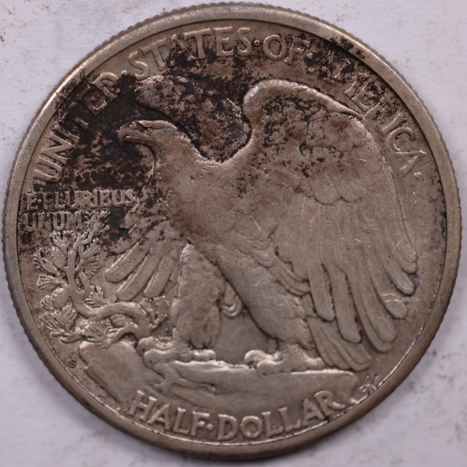 1917-S Walking Liberty Half Dollar, About Uncirculated Coin, Store #HR1905