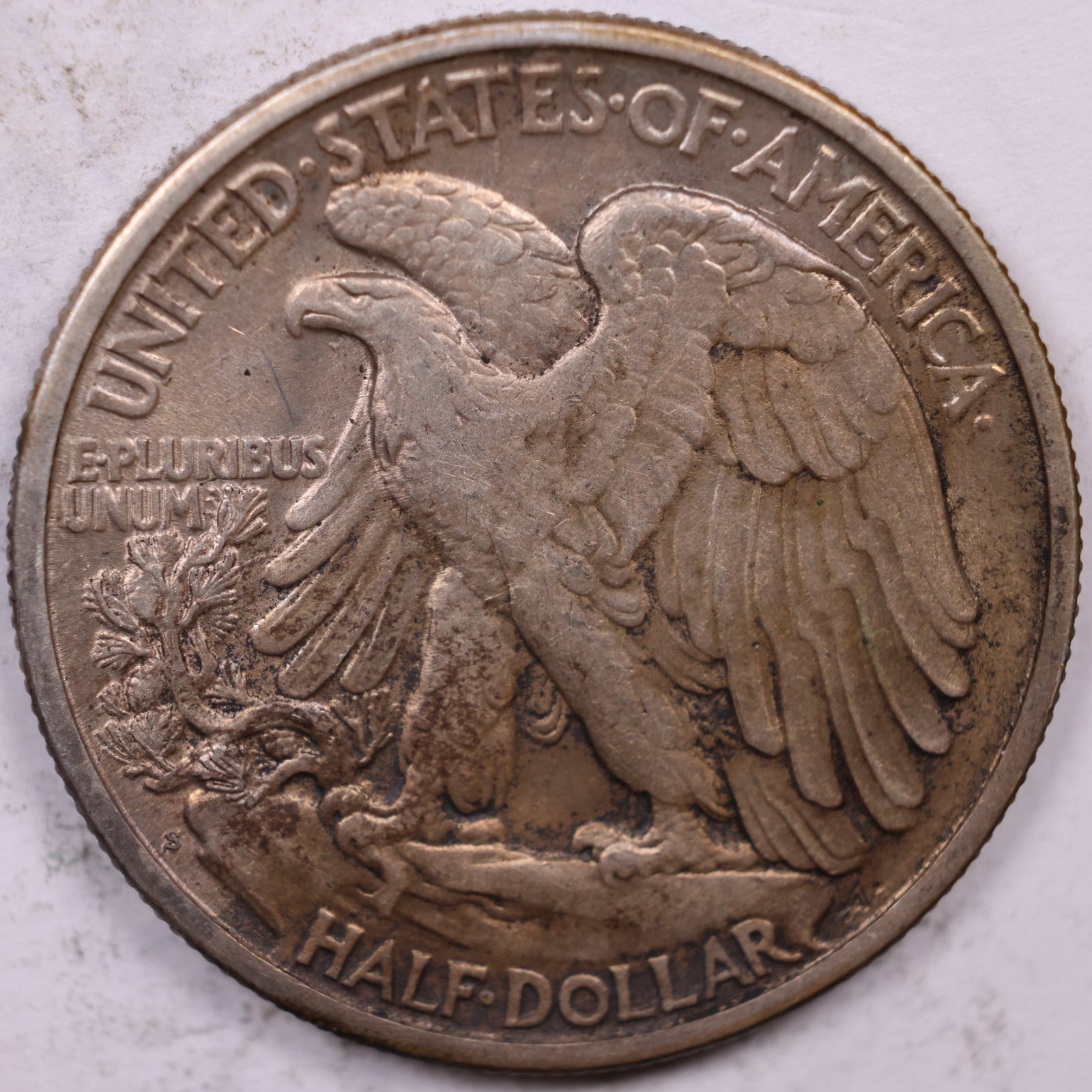 1918-S Walking Liberty Half Dollar, About Uncirculated Coin, Store #HR1906