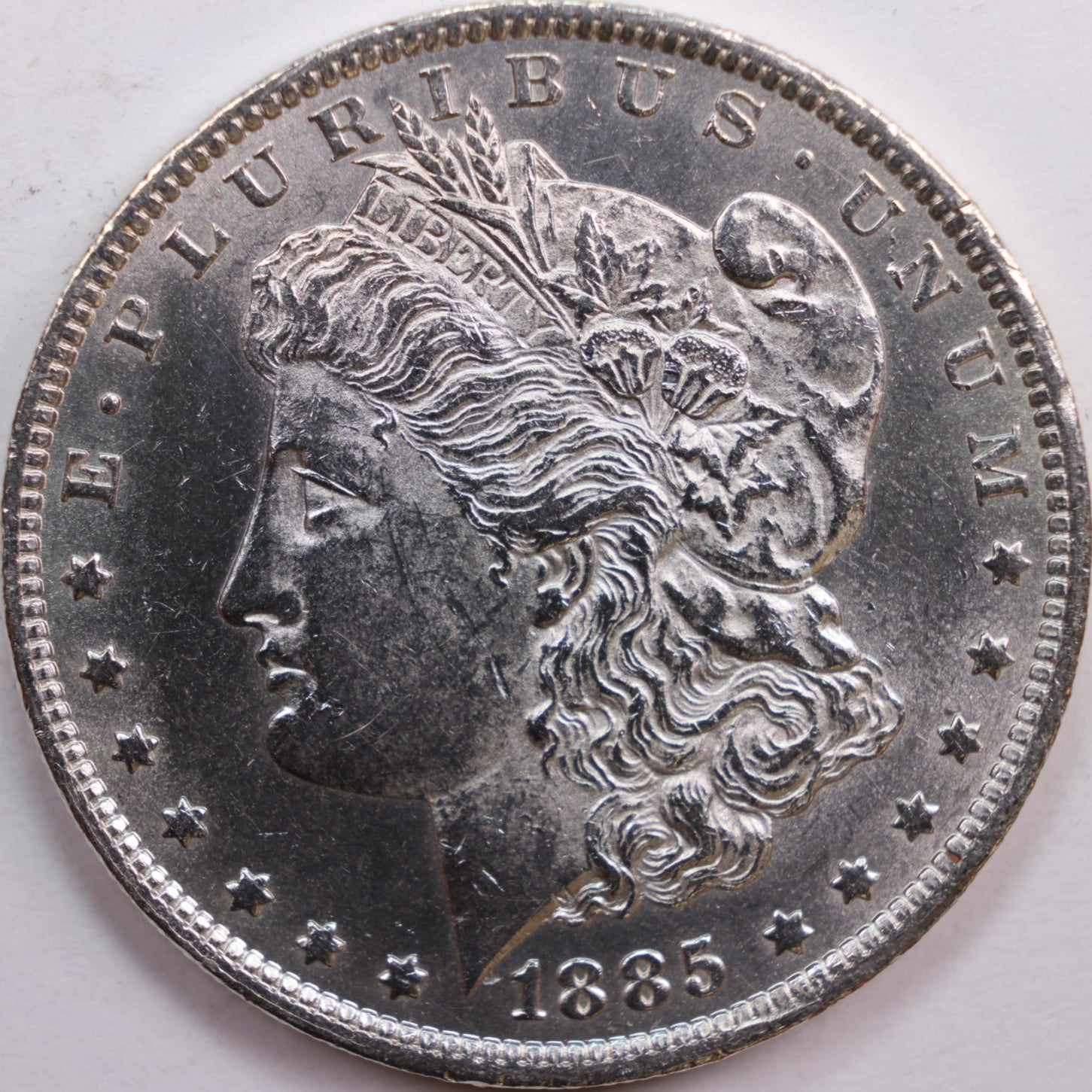1885-O Morgan Dollar, Mint State Uncirculated Coin, Store #DR0827