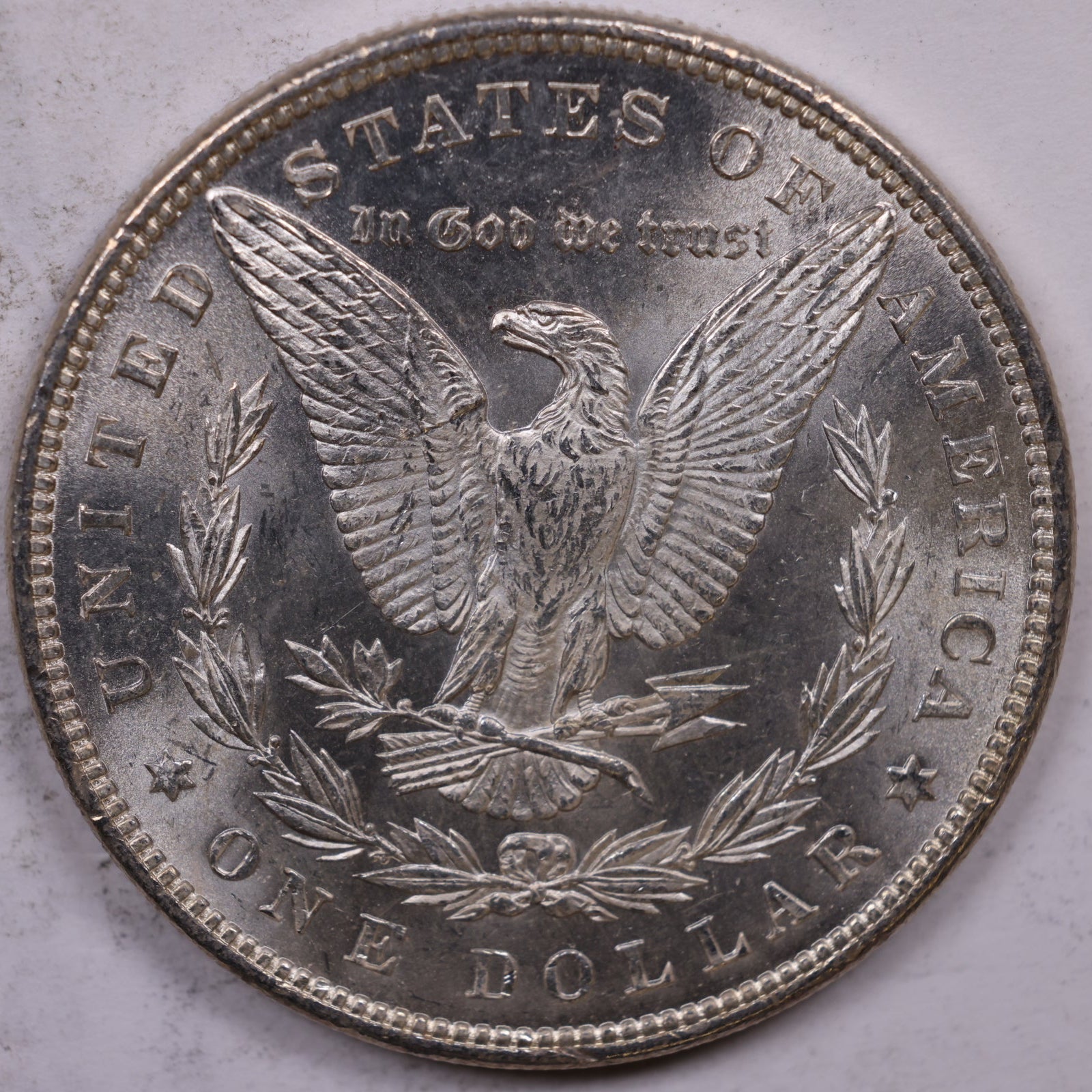 1882 Morgan Silver Dollar, Mint State-Uncirculated Coin, Store #DR1524