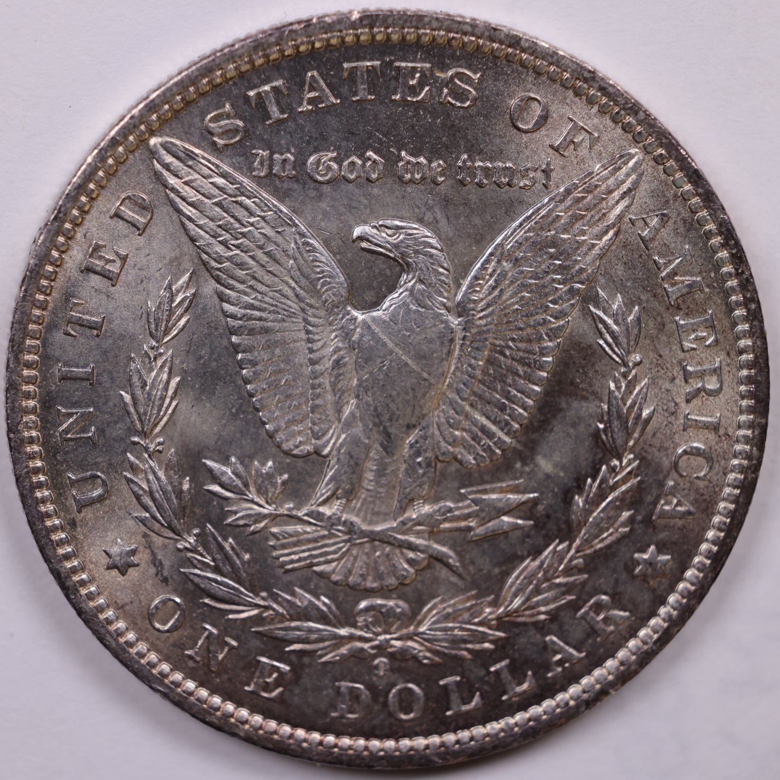 1884-0 Morgan Silver Dollar, About Uncirculated Coin, Store #DR1527
