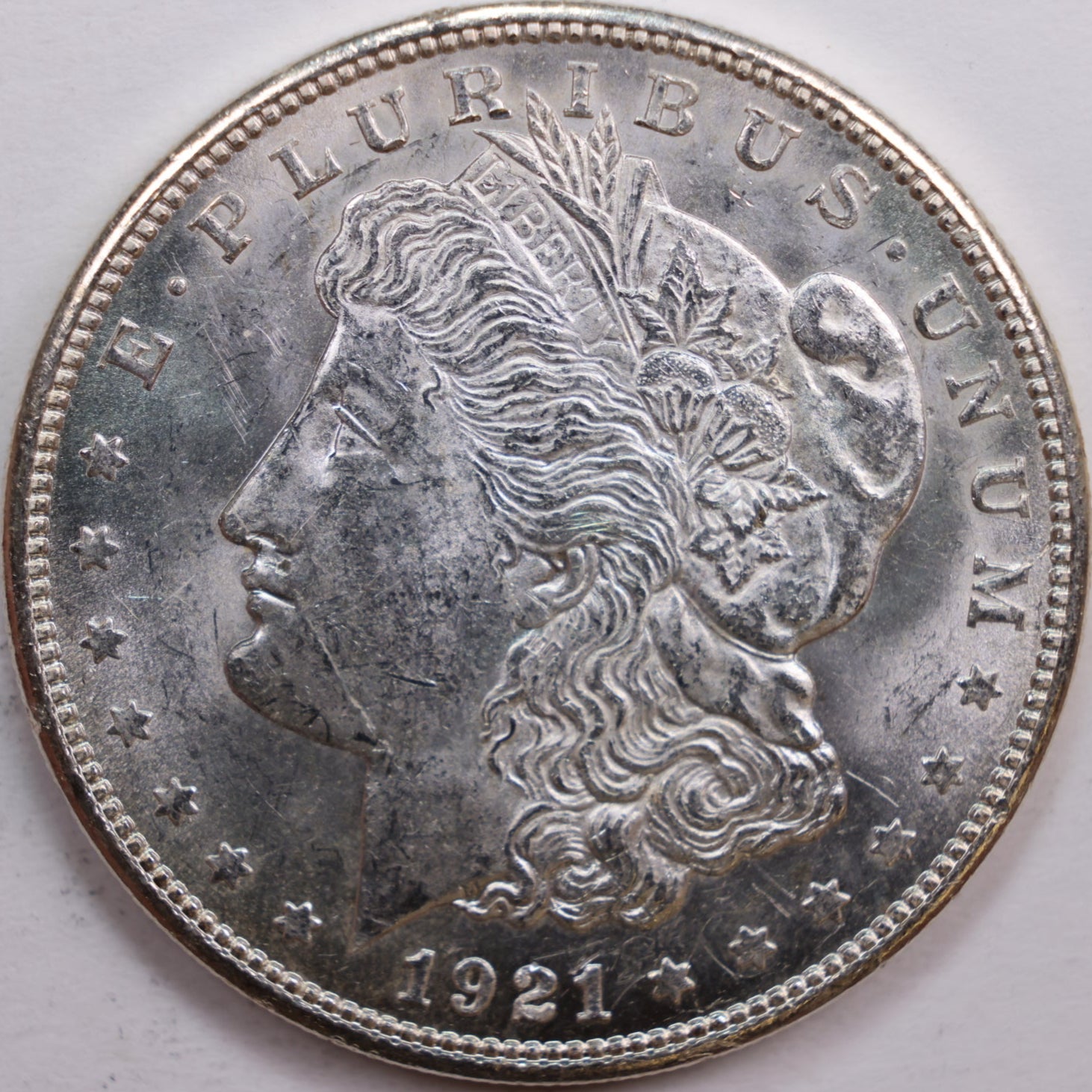 1921-S Morgan Dollar, Mint State Uncirculated Coin, Store #DR0816