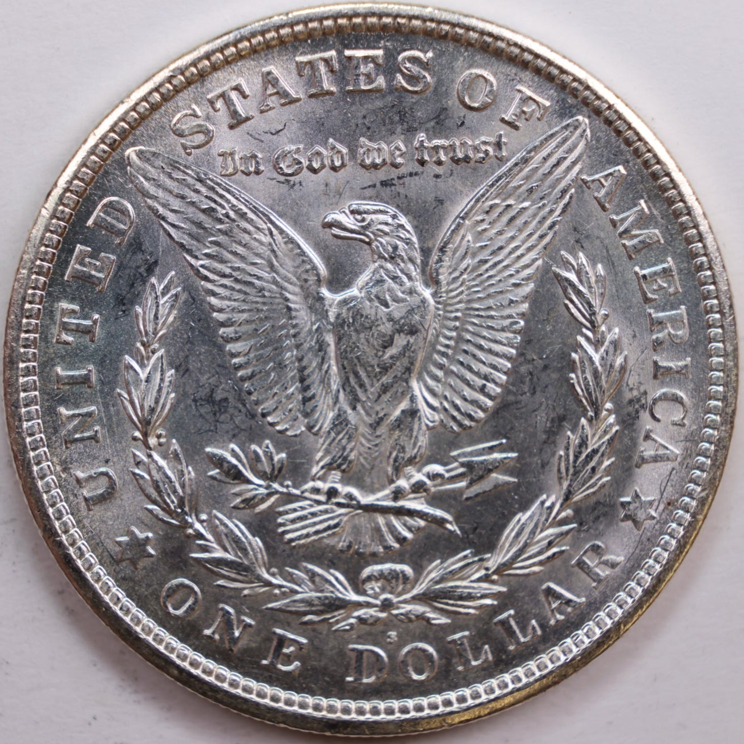 1921-S Morgan Dollar, Mint State Uncirculated Coin, Store #DR0816