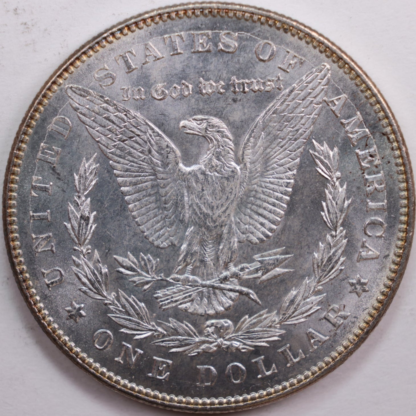 1878 Morgan Dollar, Mint State Uncirculated Coin, Store #DR0812