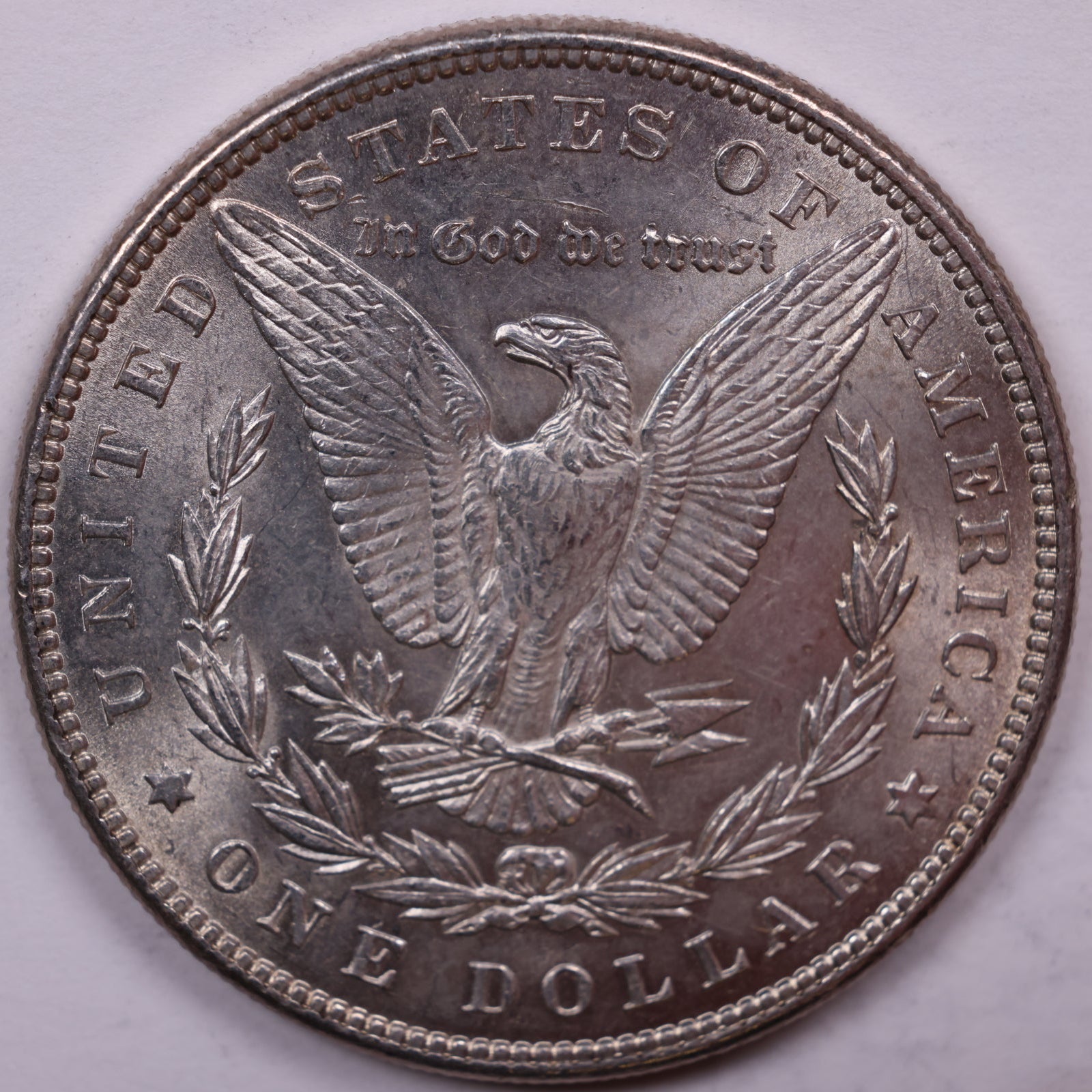 1886 Morgan Silver Dollar, Mint State-Uncirculated Coin, Store #DR1534