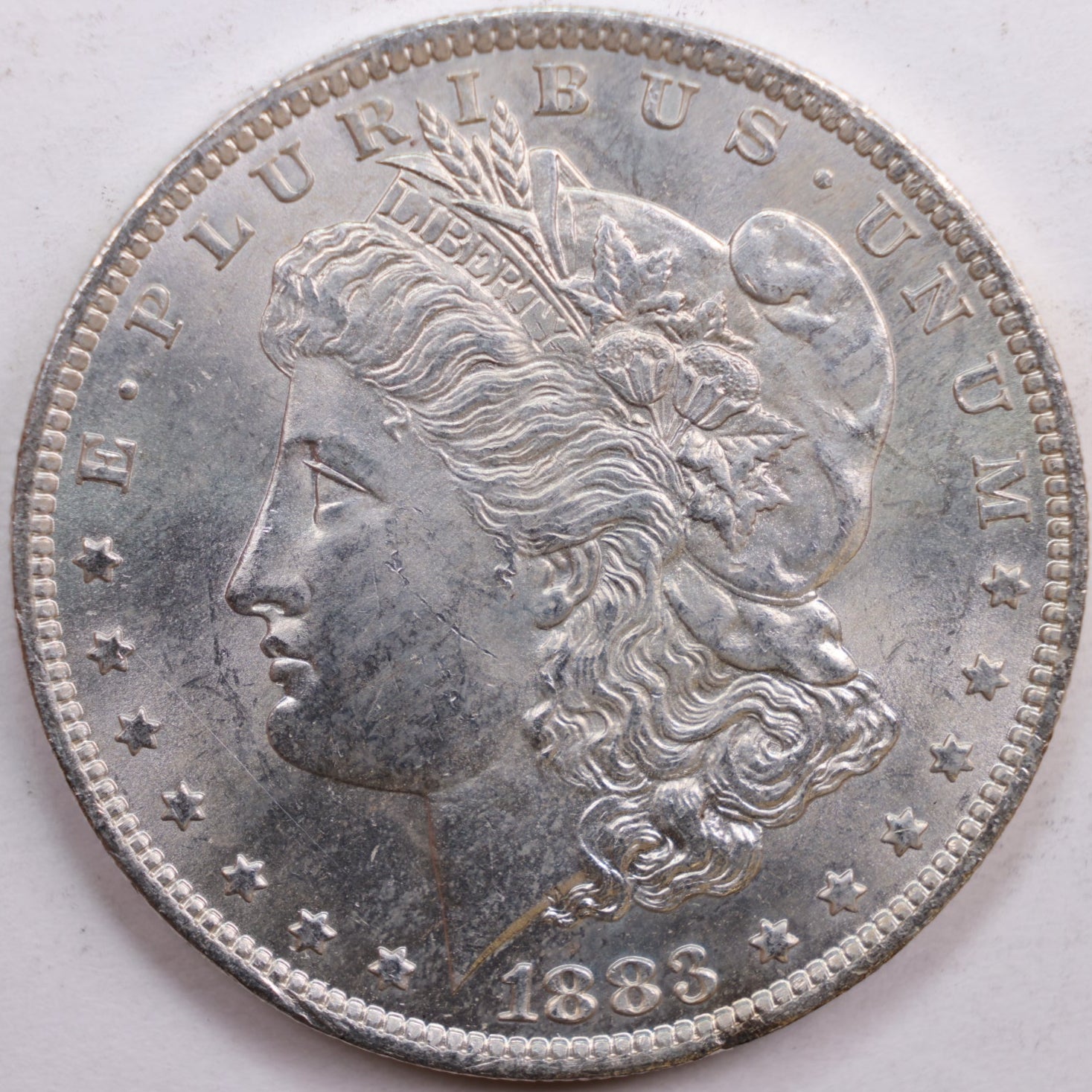 1883-O Morgan Dollar, Mint State Uncirculated Coin, Store #DR0802