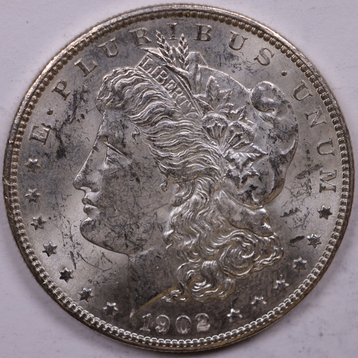 1902-O Morgan Silver Dollar, Mint State Uncirculated Coin, Store #DR1545