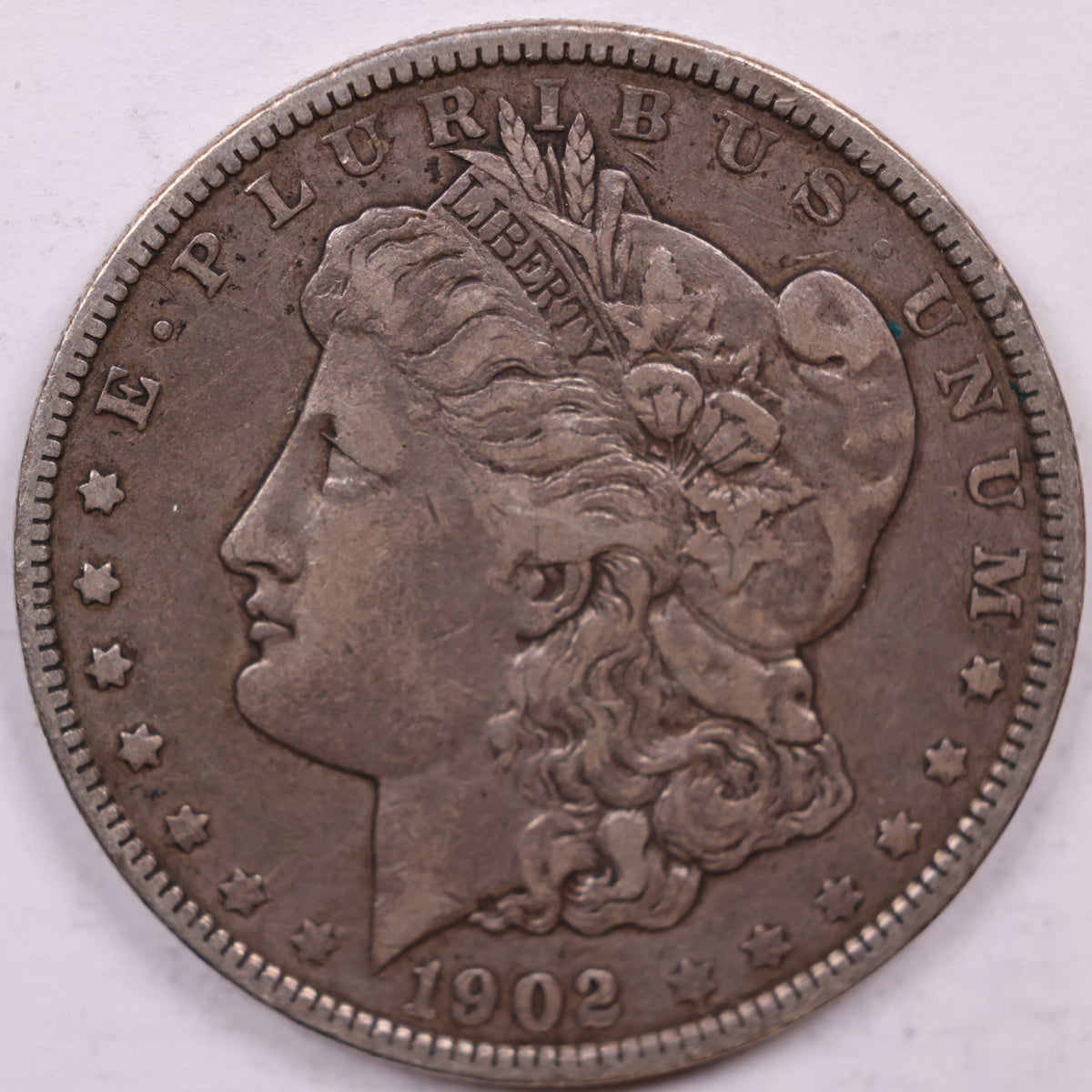 1902 Morgan Silver Dollar, Very Fine Circulated Coin, Store #DR1547
