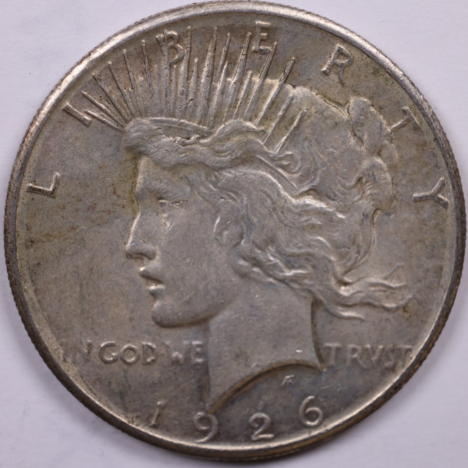 1926 Peace Dollar, About Uncirculated, Store #DR1555