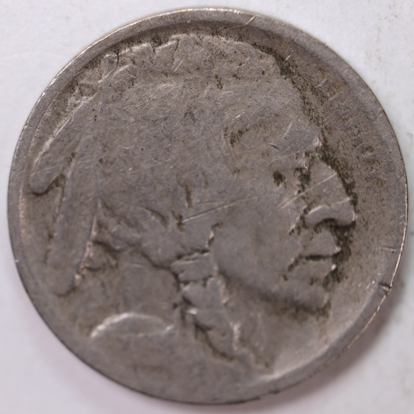1913-S Type-1 Buffalo Nickel, Very Good+ Circulated Coin, Store Sale #N913S01