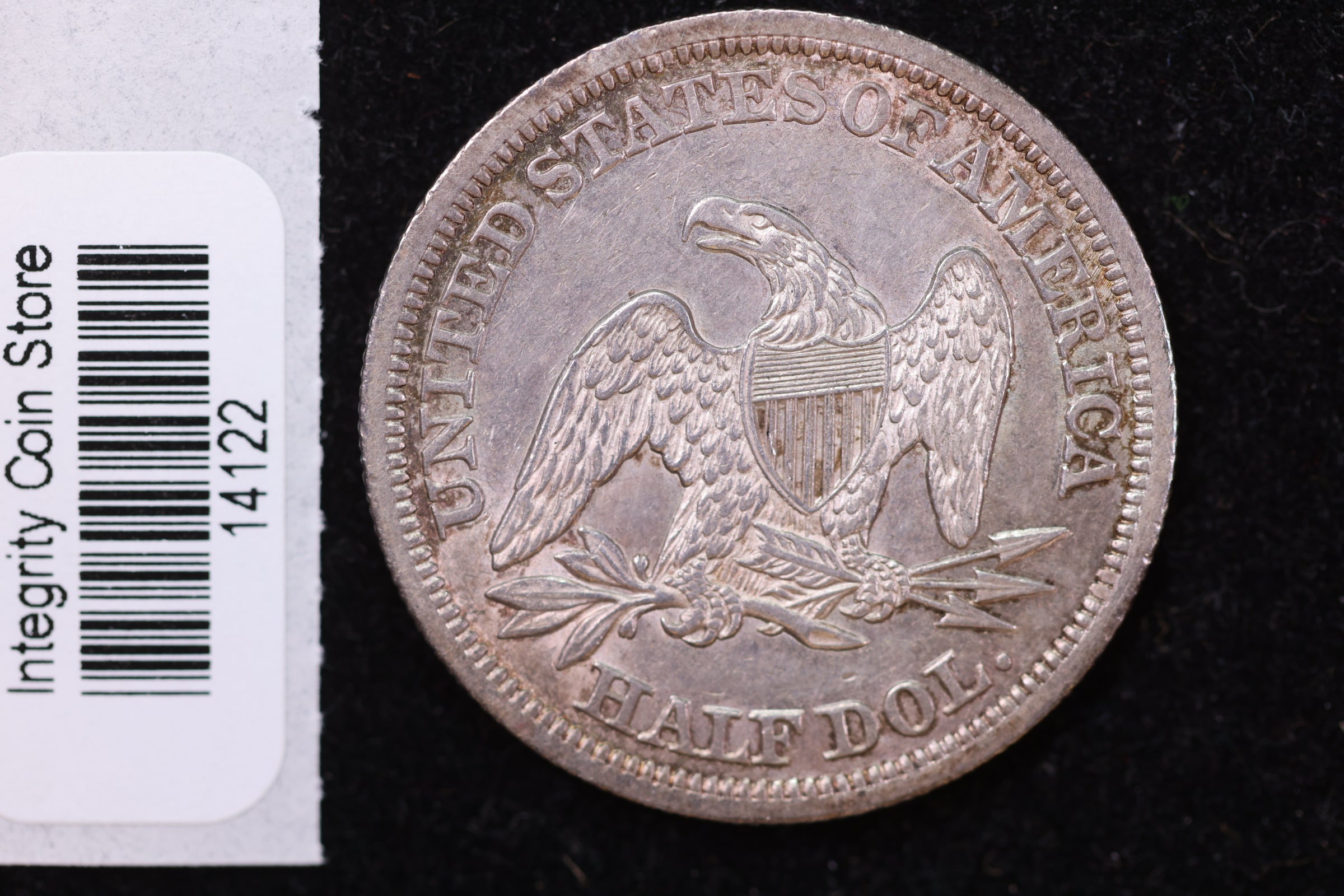 1842 Seated Liberty Half Dollar, Choice Eye Appeal, MED Date, Store #14122