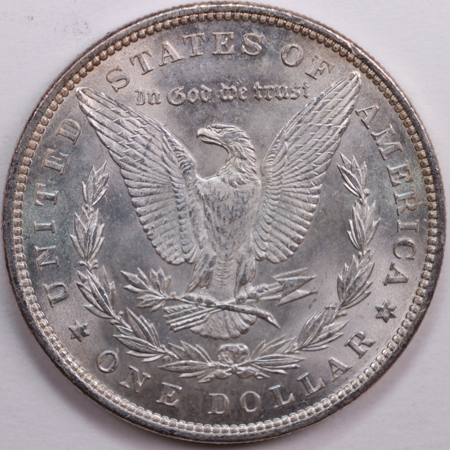 1889 Morgan Dollar, Mint State Uncirculated Coin, Store #DR0782