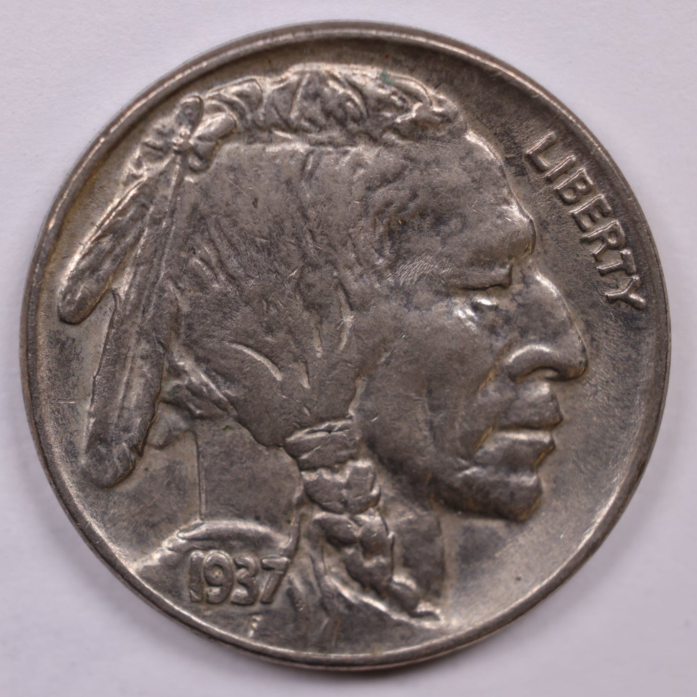 1937 Buffalo Nickel, Mint Uncirculated Coin, Store #NL670
