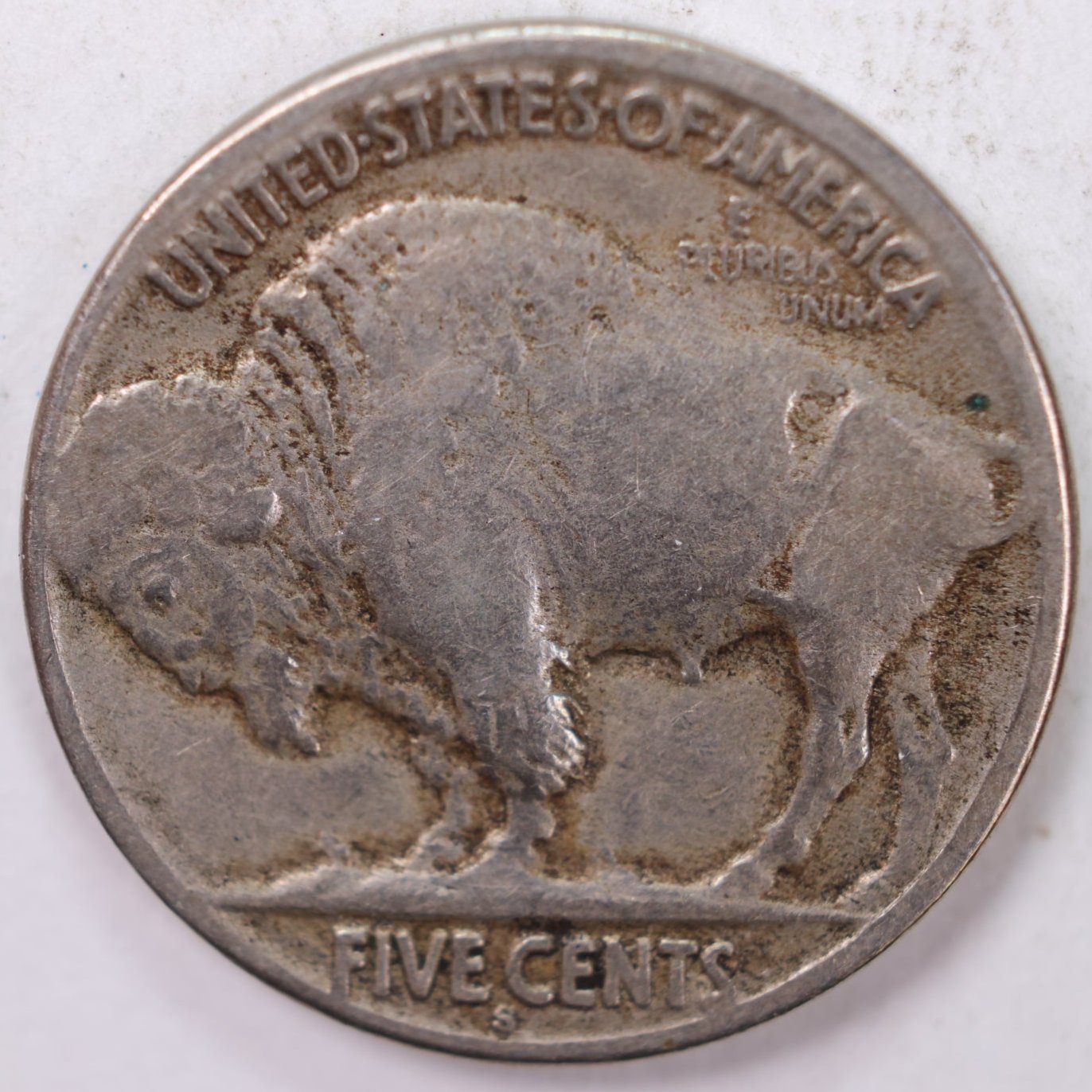 1917-S Buffalo Nickel, Fine Circulated Coin, Store Sale #N917S01