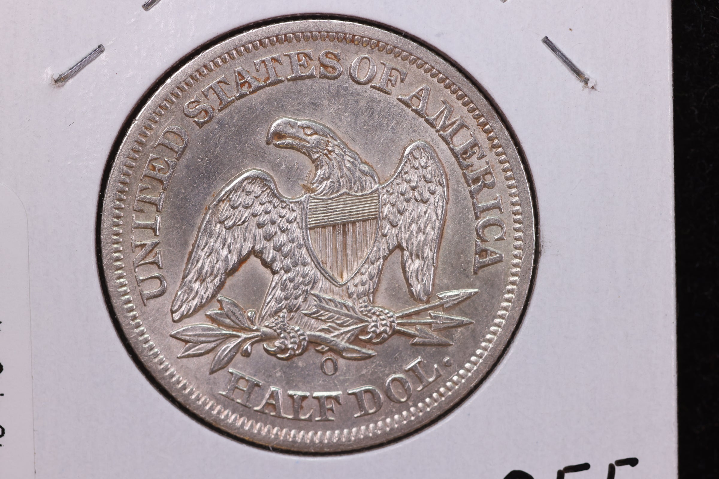 1848-O Liberty Seated Half Dollar, Affordable Uncirculated Coin. Store #14135
