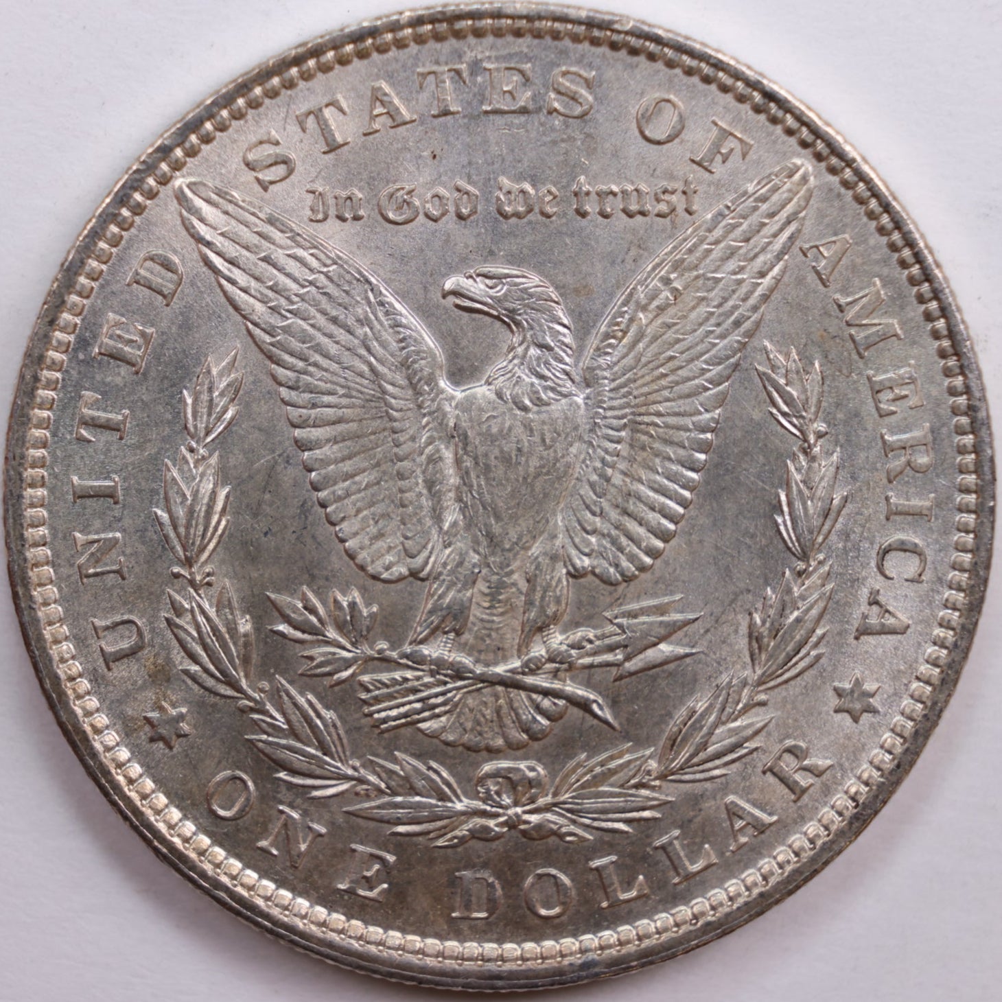 1896 Morgan Dollar, Mint State Uncirculated Coin, Store #DR0768