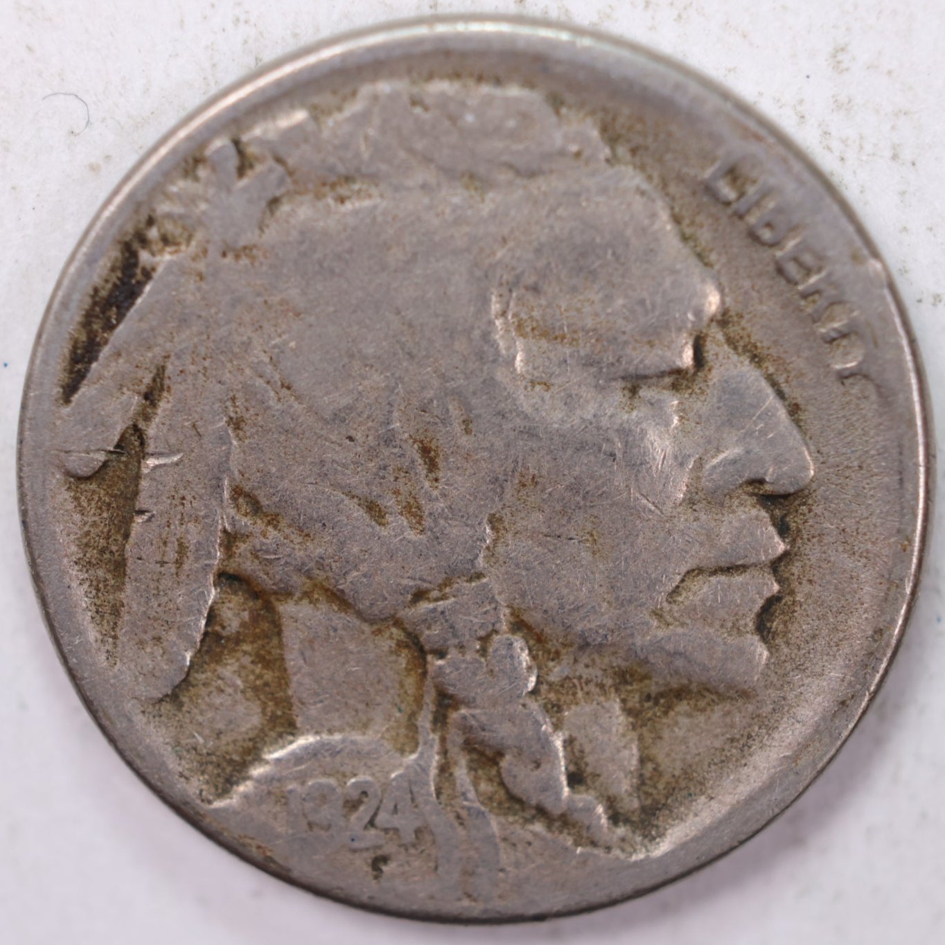 1924-S Buffalo Nickel, Very Good Circulated Coin, Store Sale #N924S01