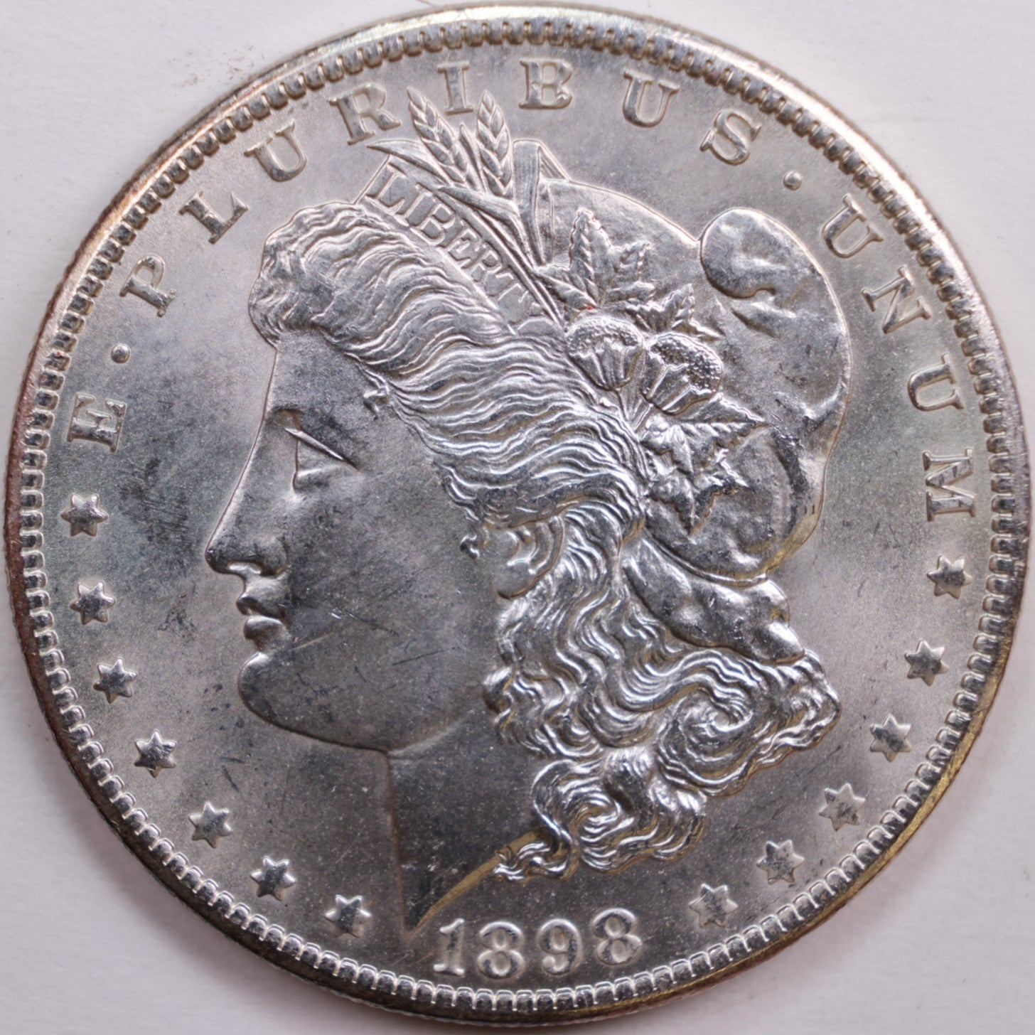 1898-O Morgan Dollar, Mint State Uncirculated Coin, Store #DR0762