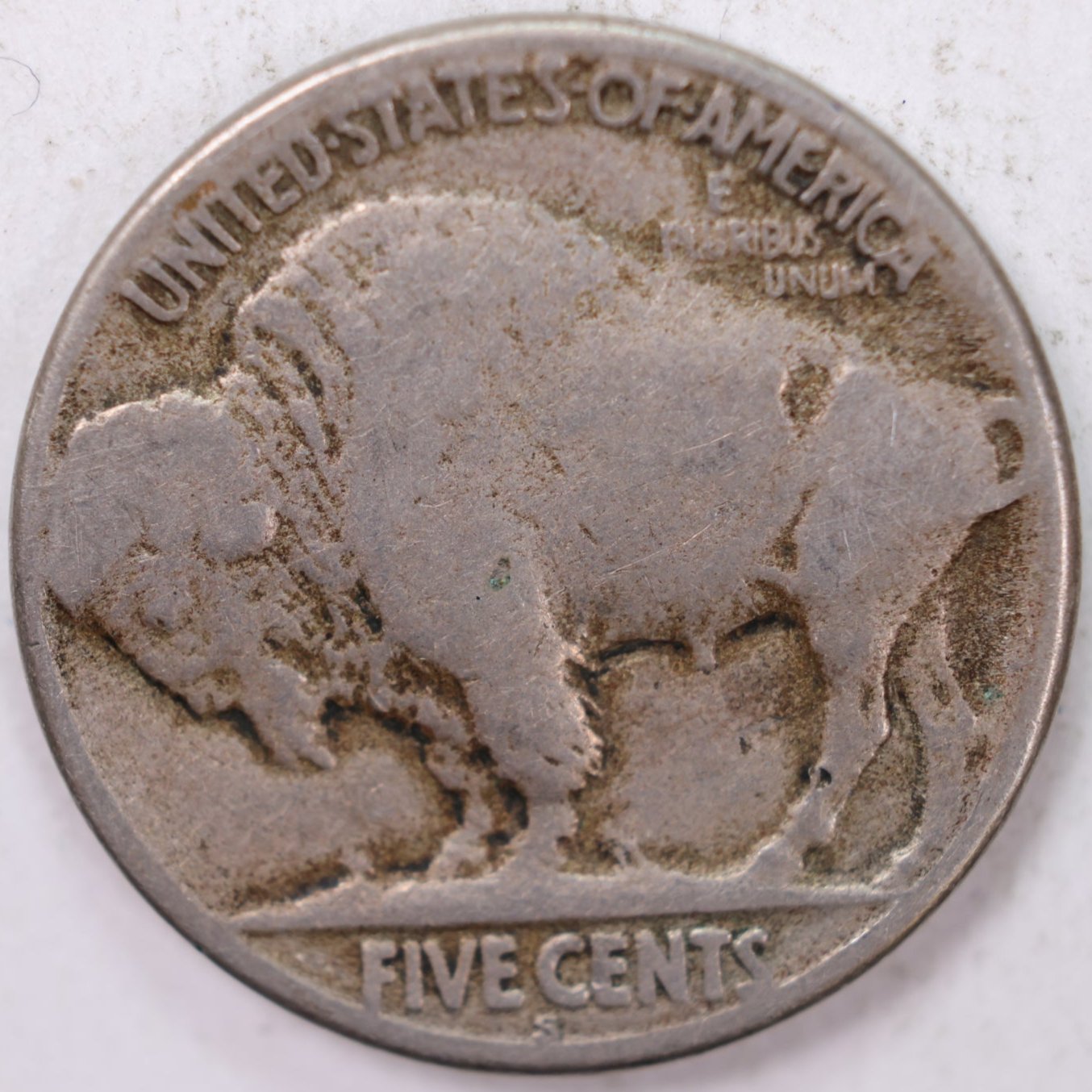 1924-S Buffalo Nickel, Very Good Circulated Coin, Store Sale #N924S01
