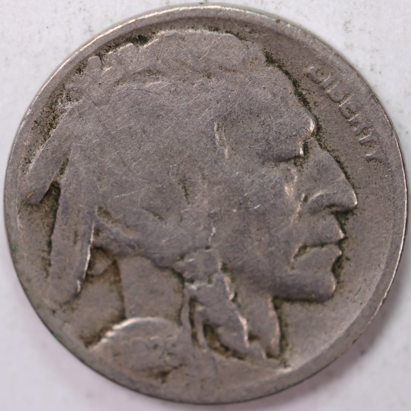 1925-D Buffalo Nickel, Very Good Circulated Coin, Store Sale #N925D01