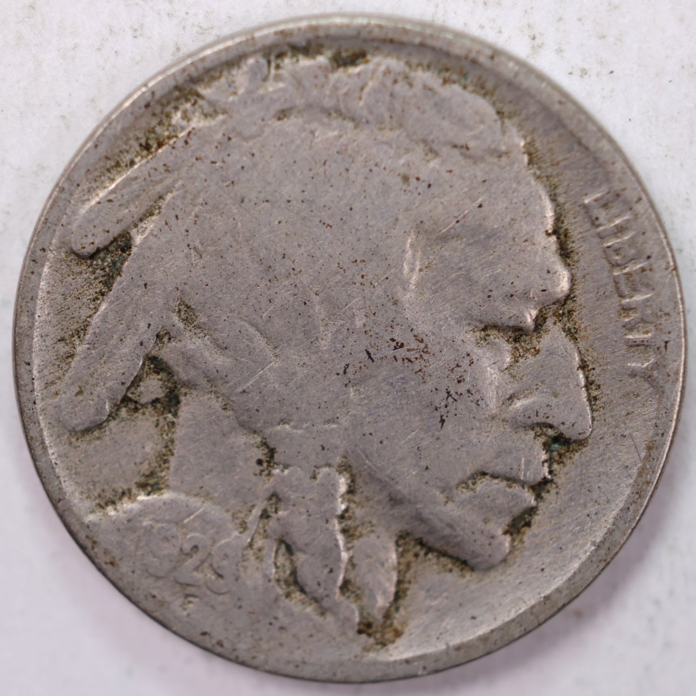 1929 Buffalo Nickel, Very Good Circulated Coin, Store Sale #N929.01