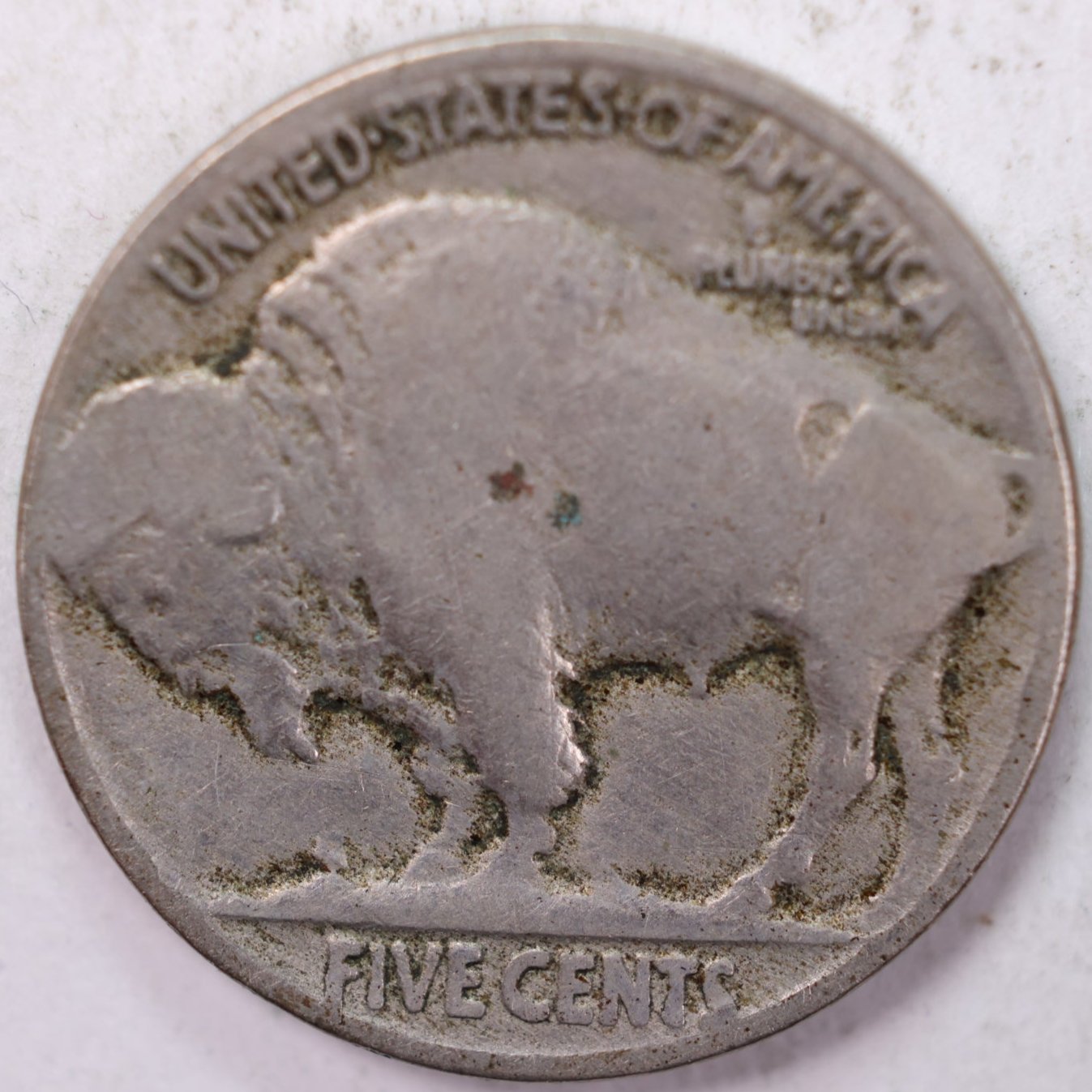 1929 Buffalo Nickel, Very Good Circulated Coin, Store Sale #N929.01