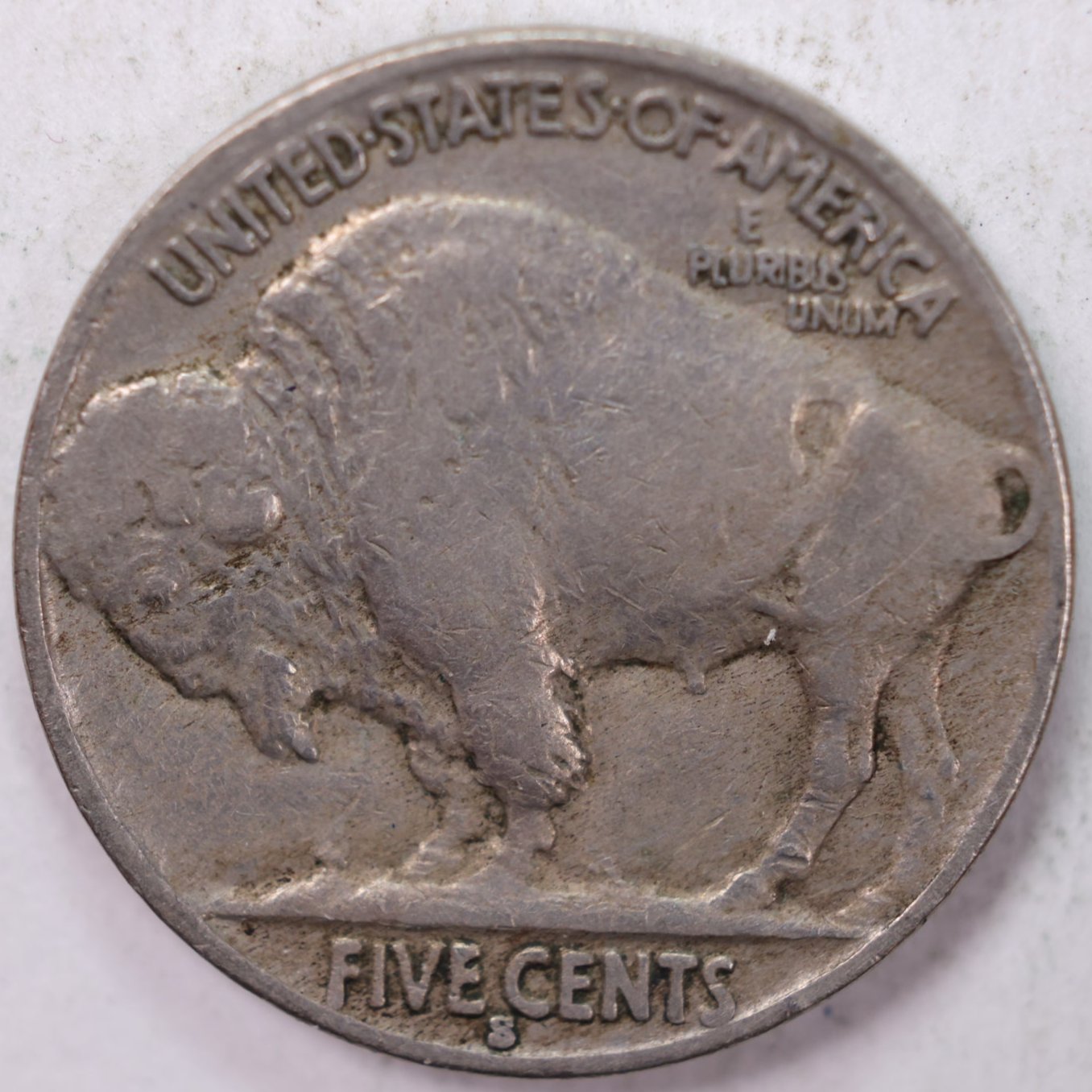 1930-S Buffalo Nickel, Fine Circulated Coin, Store Sale #N930S01