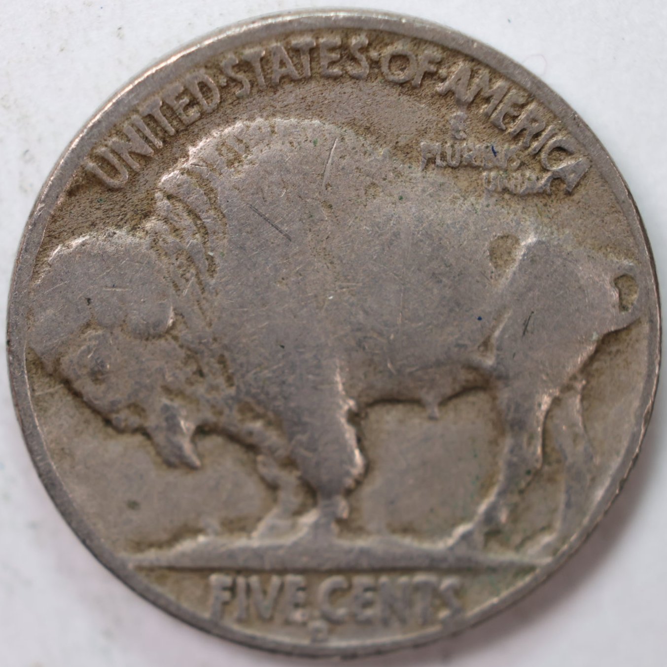 1935-D Buffalo Nickel, Very Good+ Circulated Coin, Store Sale #N935D01