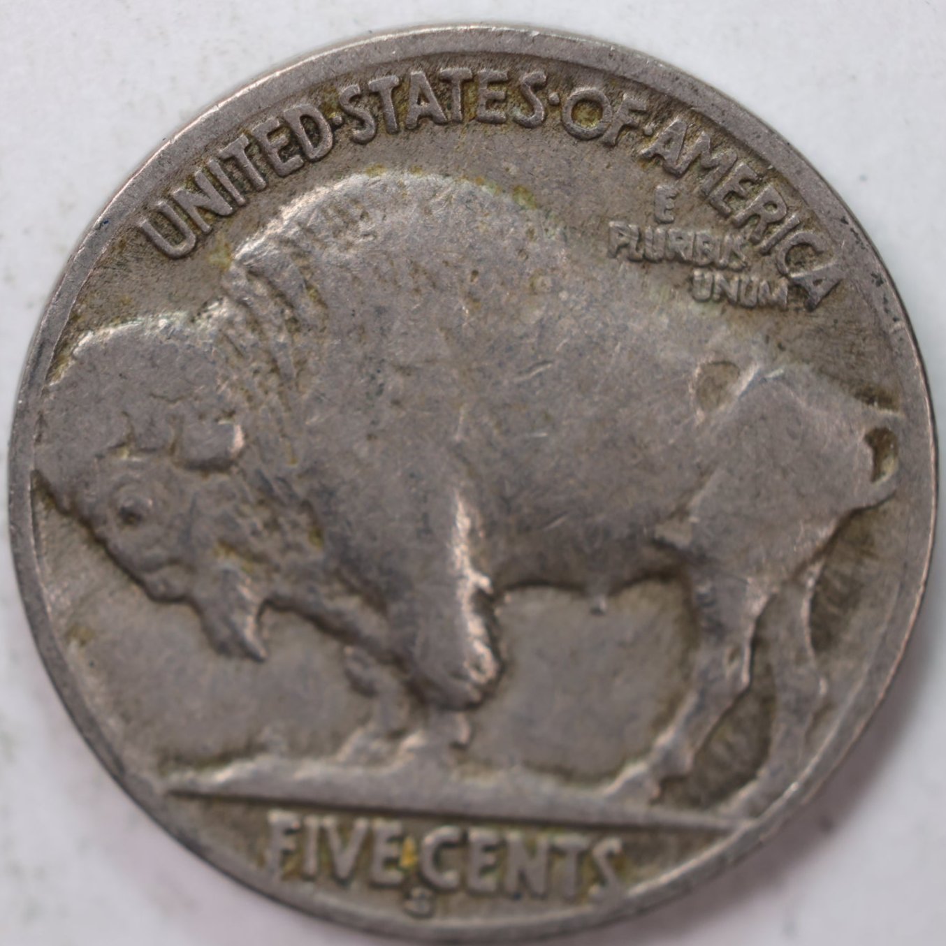 1936-S Buffalo Nickel, Fine Circulated Coin, Store Sale #N936S01