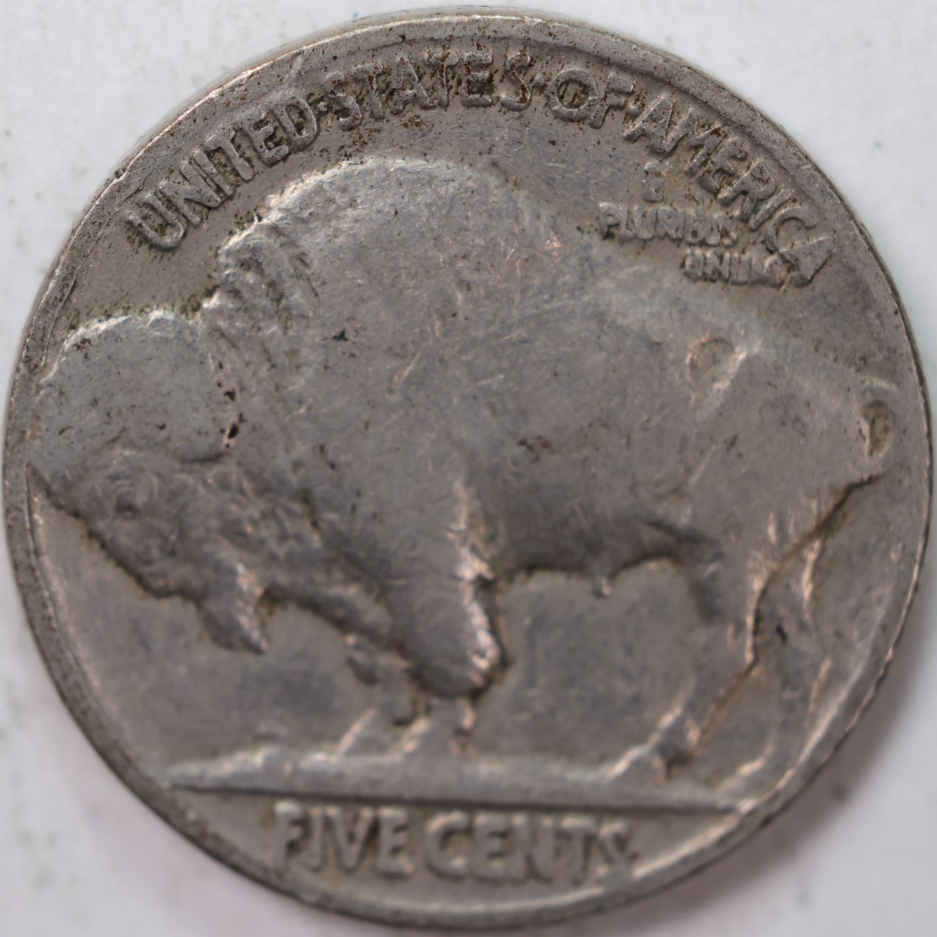 1937 Buffalo Nickel, Very Good Circulated Coin, Store Sale #N937.01
