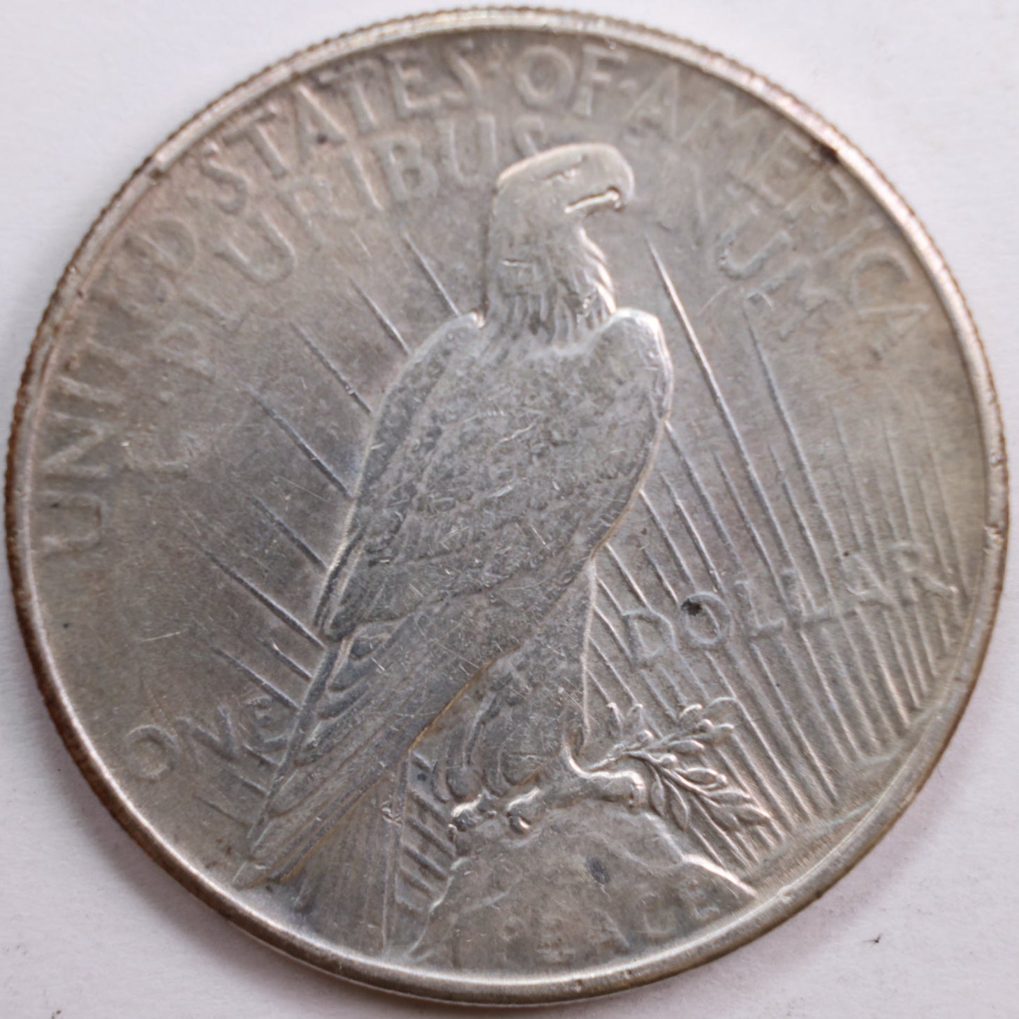 1935 Peace Dollar, About Uncirculated Coin, Store #DR0684