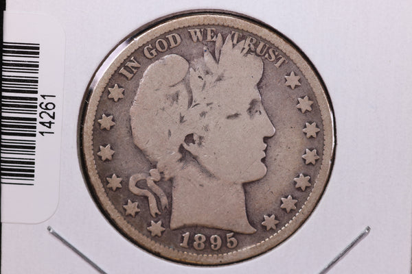 1895 Barber Half Dollar. Affordable Circulated Coin. Store Sale  #14261