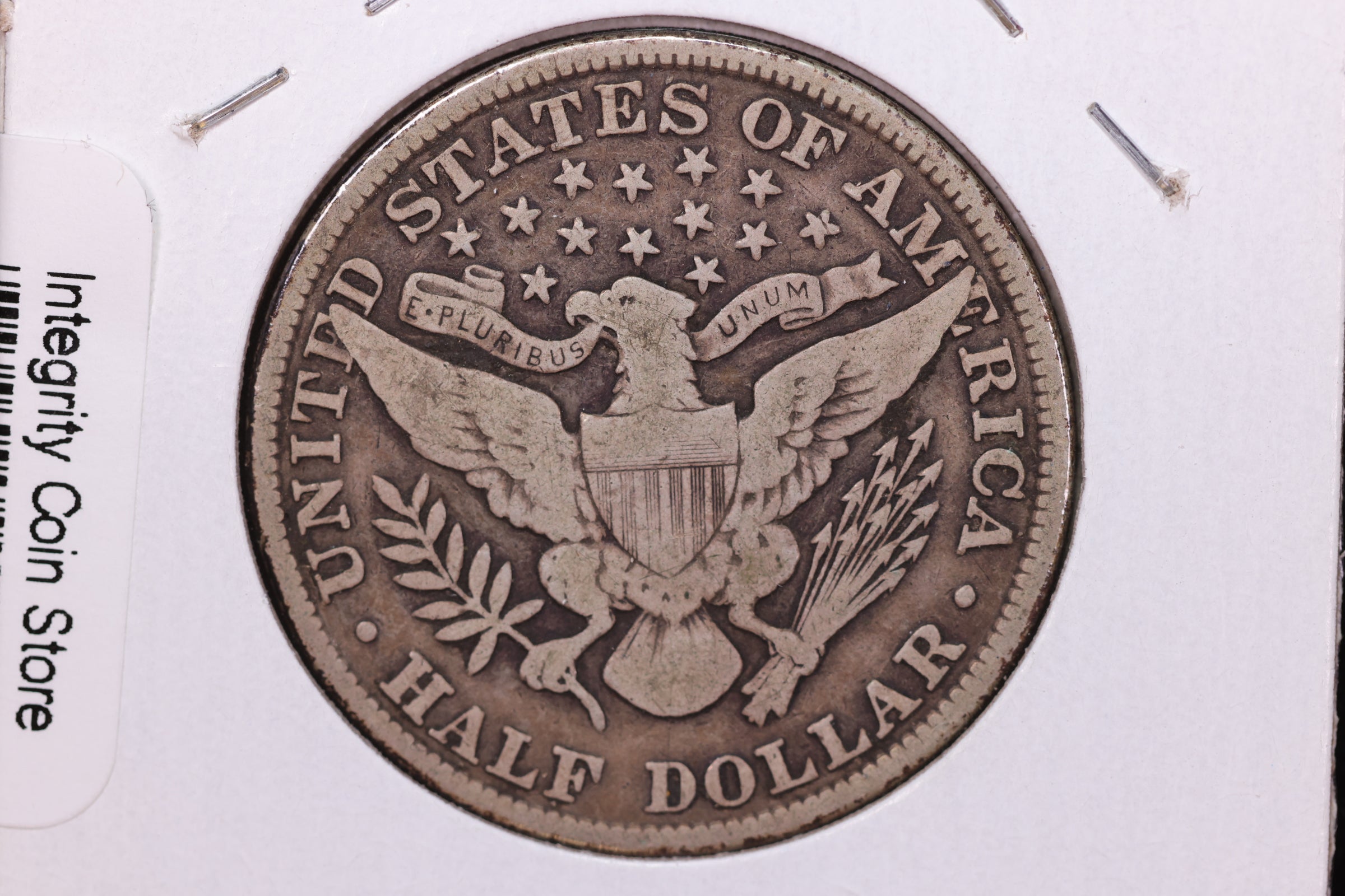 1901 Barber Half Dollar, Fine Circulated Coin, Store #HR266