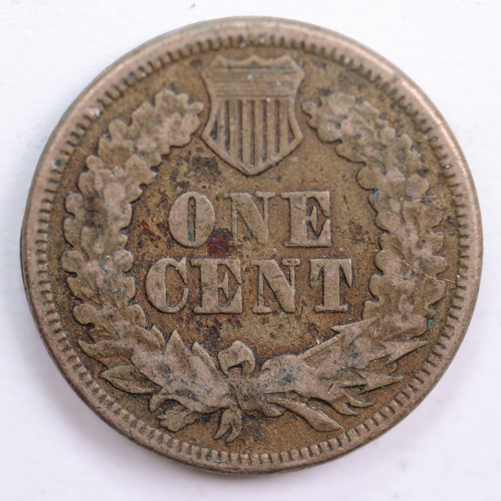 1863 Indian Head Cent, Fine Circulated Coin, Store #CT0588